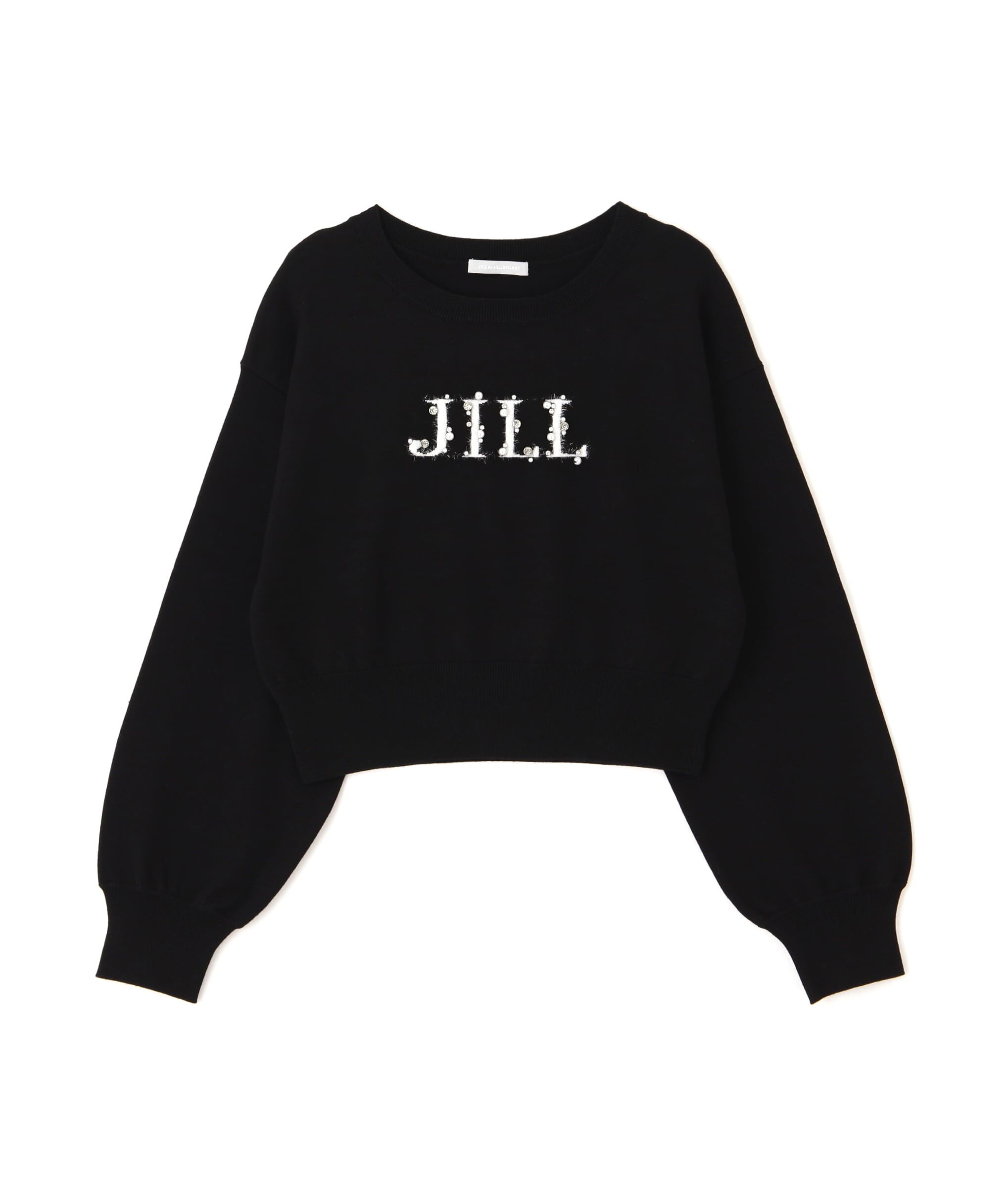  「ファンシーヤーンビジューロゴニット」|ニット・セーター|