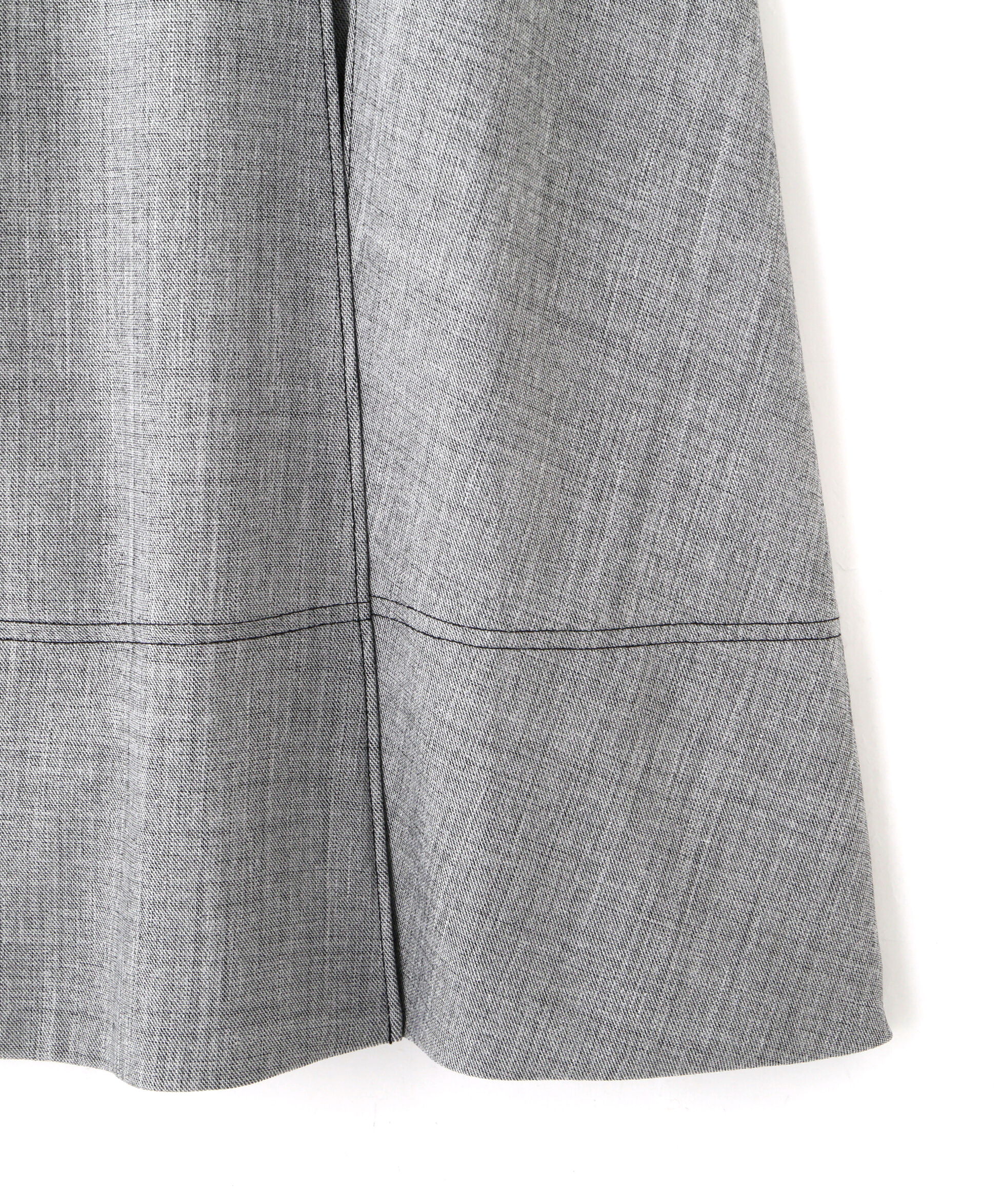  「フロントジップタックスカート」|スカート|