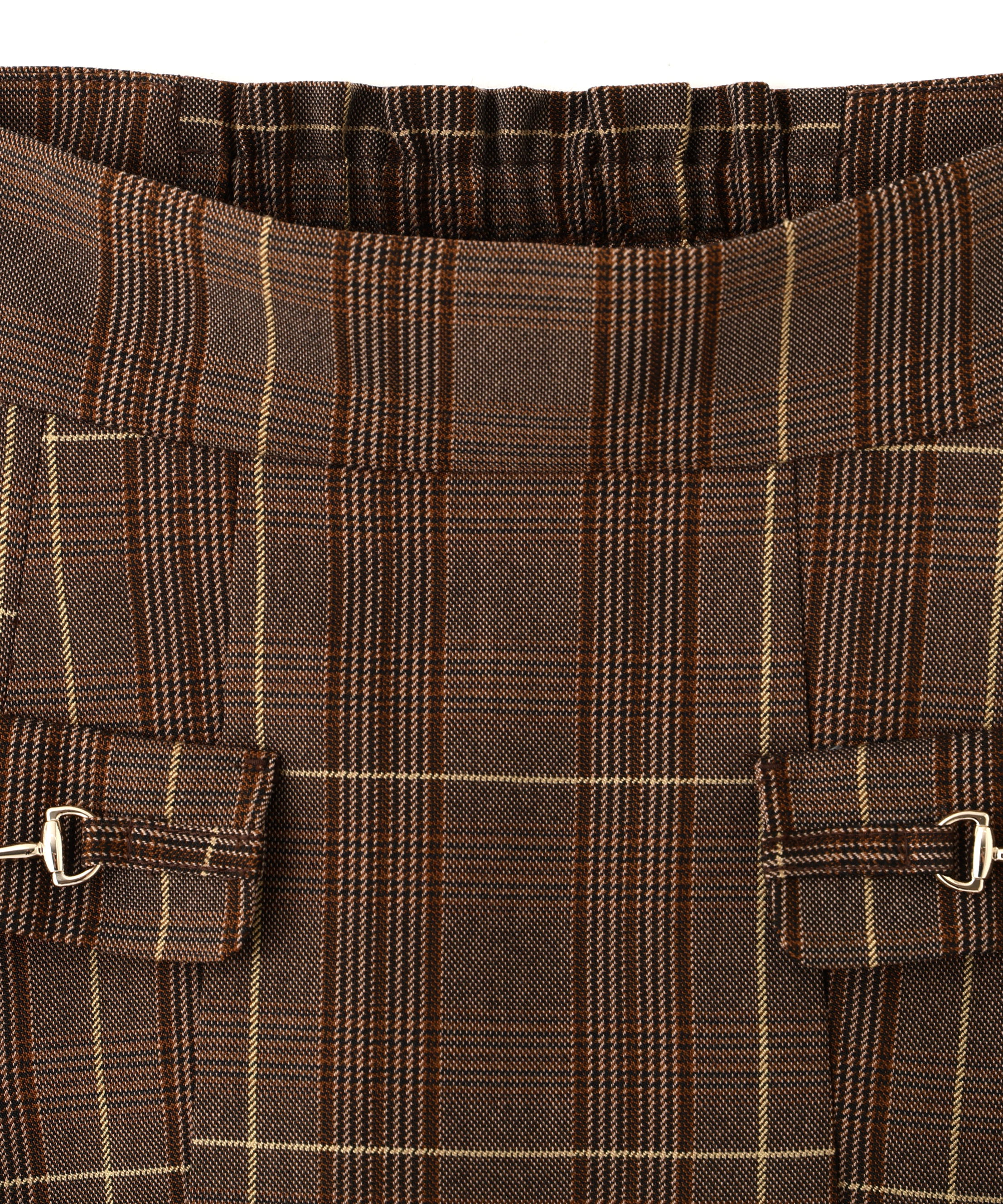  「ウーリッシュフラノタックフレアスカート」|スカート|