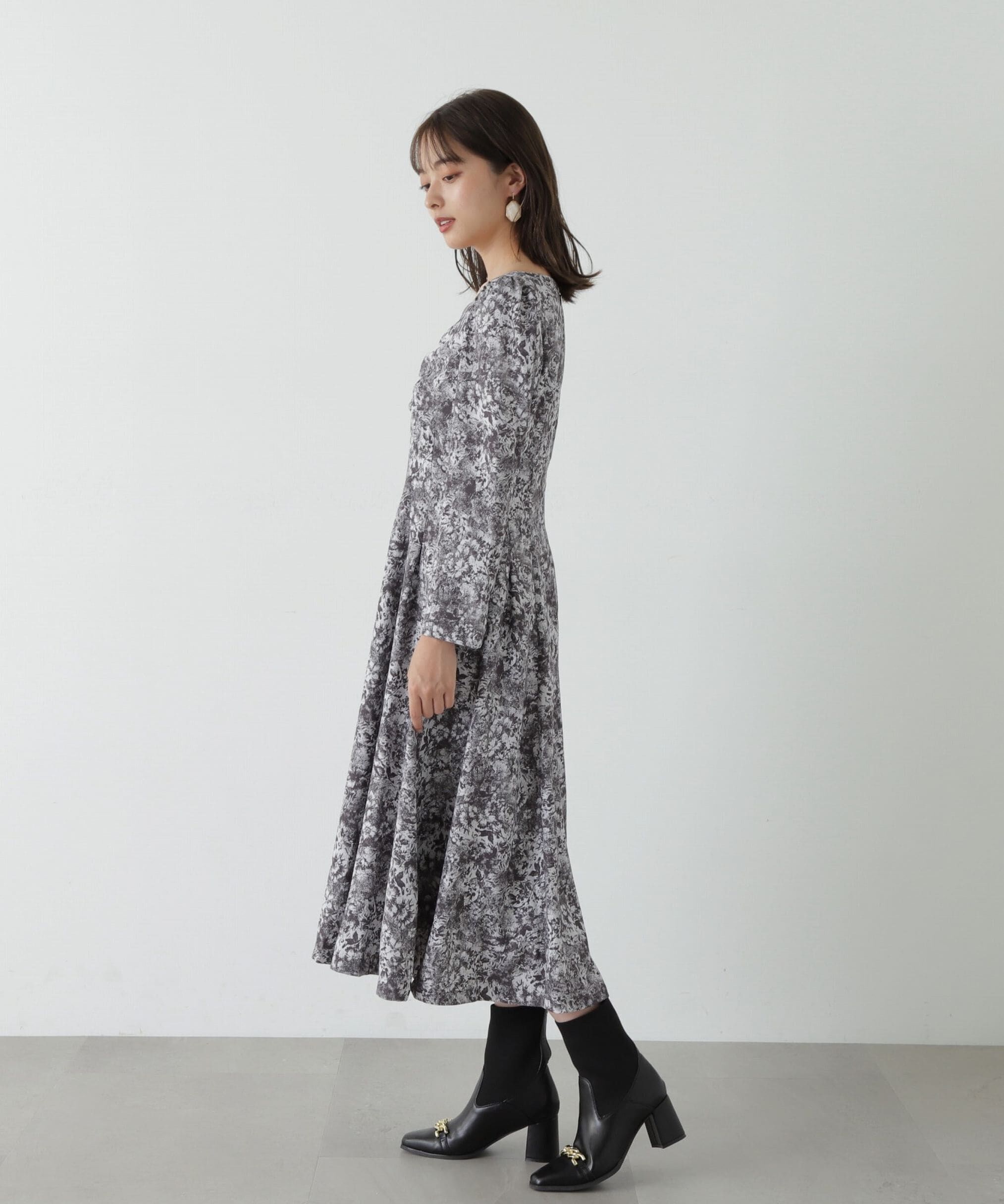 PROPORTION BODY DRESSING「フロントギャザーマーメイドワンピース」|ワンピース|