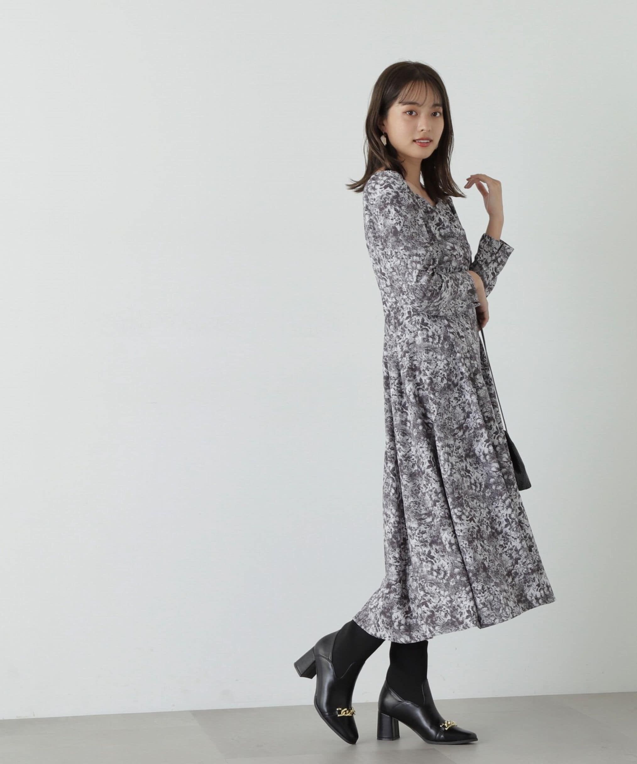 PROPORTION BODY DRESSING「フロントギャザーマーメイドワンピース」|ワンピース|