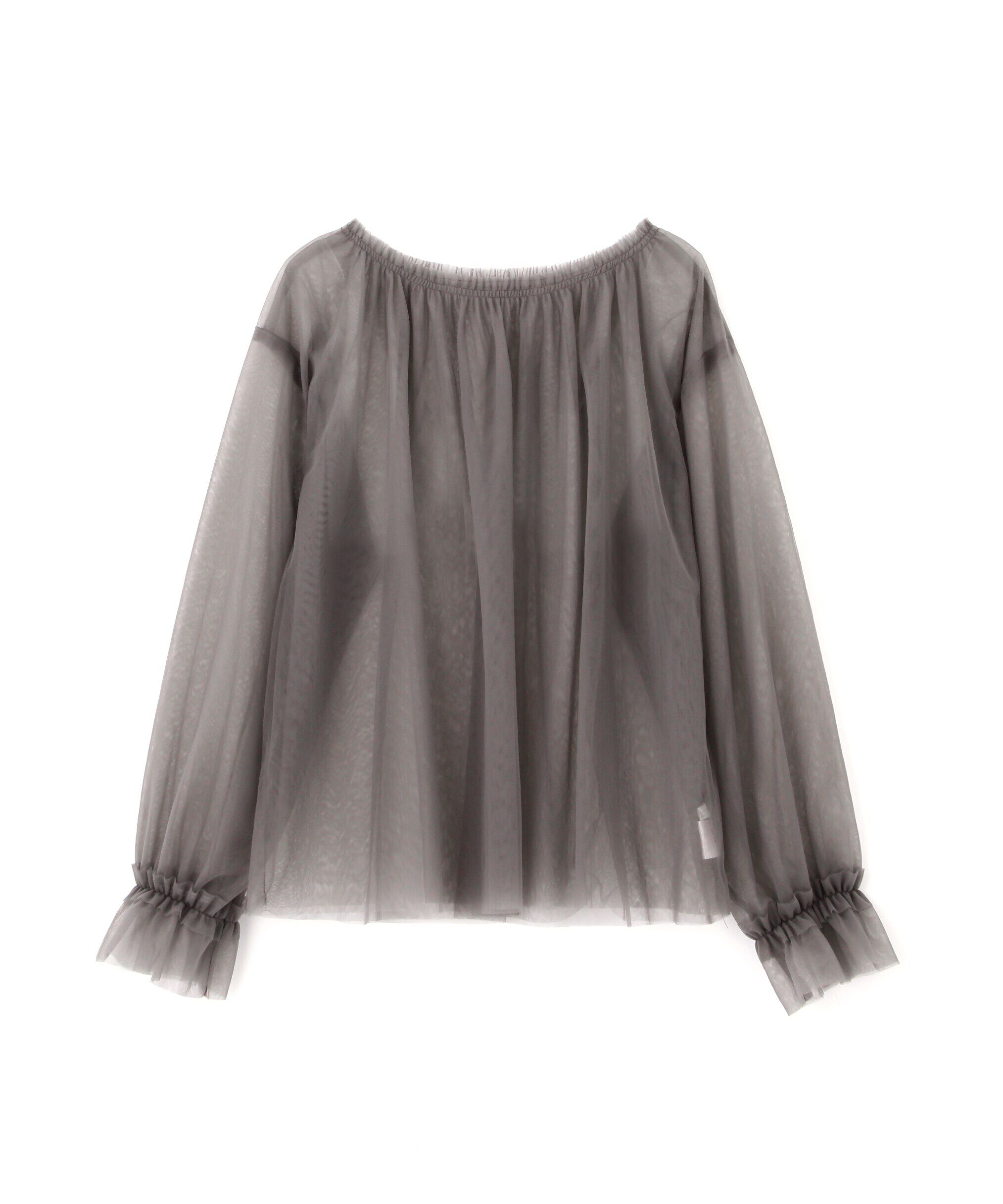 PROPORTION BODY DRESSING「シアーチュールブラウス」|シャツ・ブラウス|