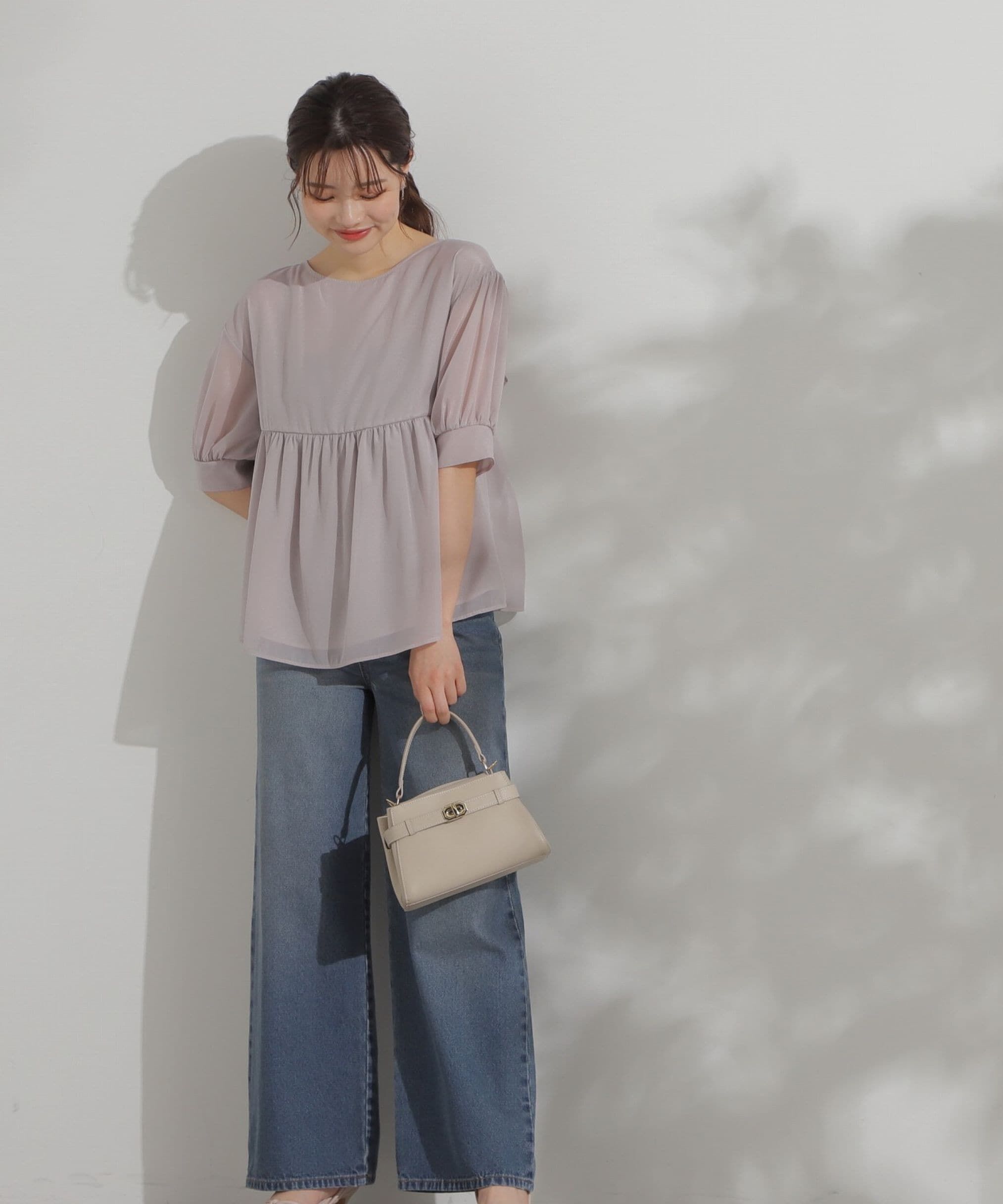 PROPORTION BODY DRESSING「前後2wayドロップブラウス」|シャツ・ブラウス|