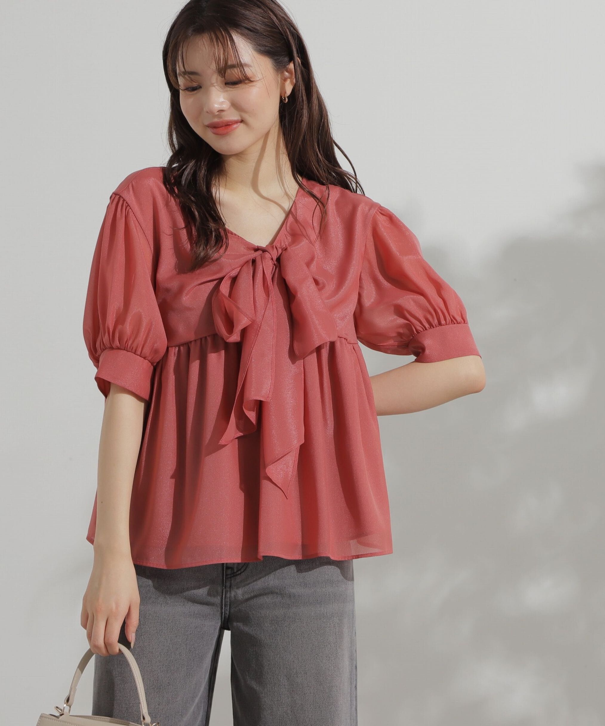 PROPORTION BODY DRESSING「前後2wayドロップブラウス」|シャツ・ブラウス|