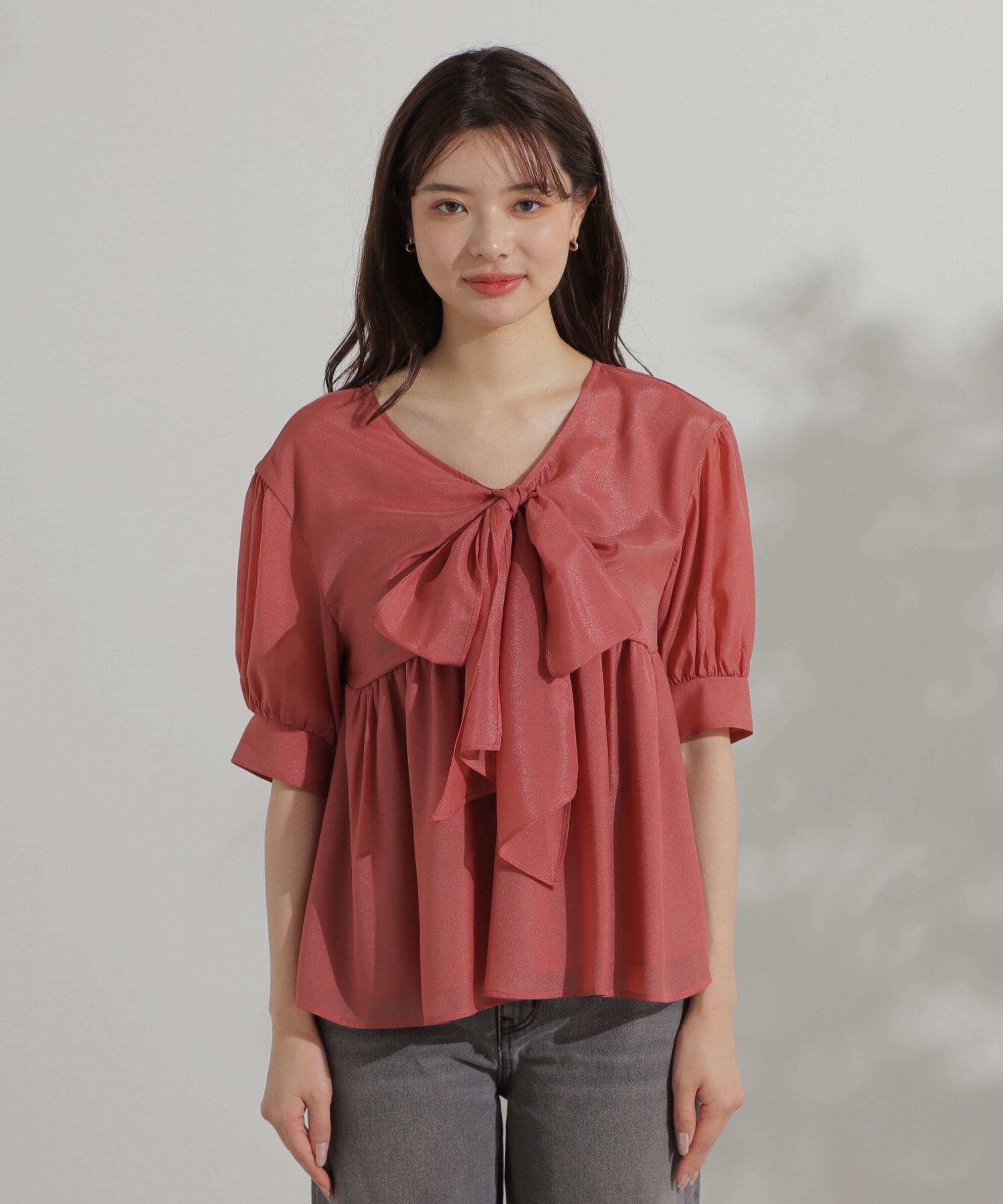 PROPORTION BODY DRESSING「前後2wayドロップブラウス」|シャツ・ブラウス|