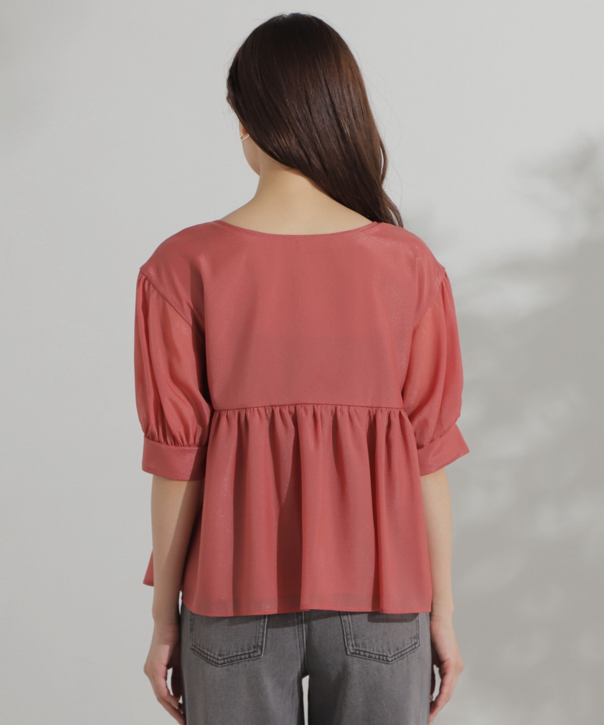 PROPORTION BODY DRESSING「前後2wayドロップブラウス」|シャツ・ブラウス|