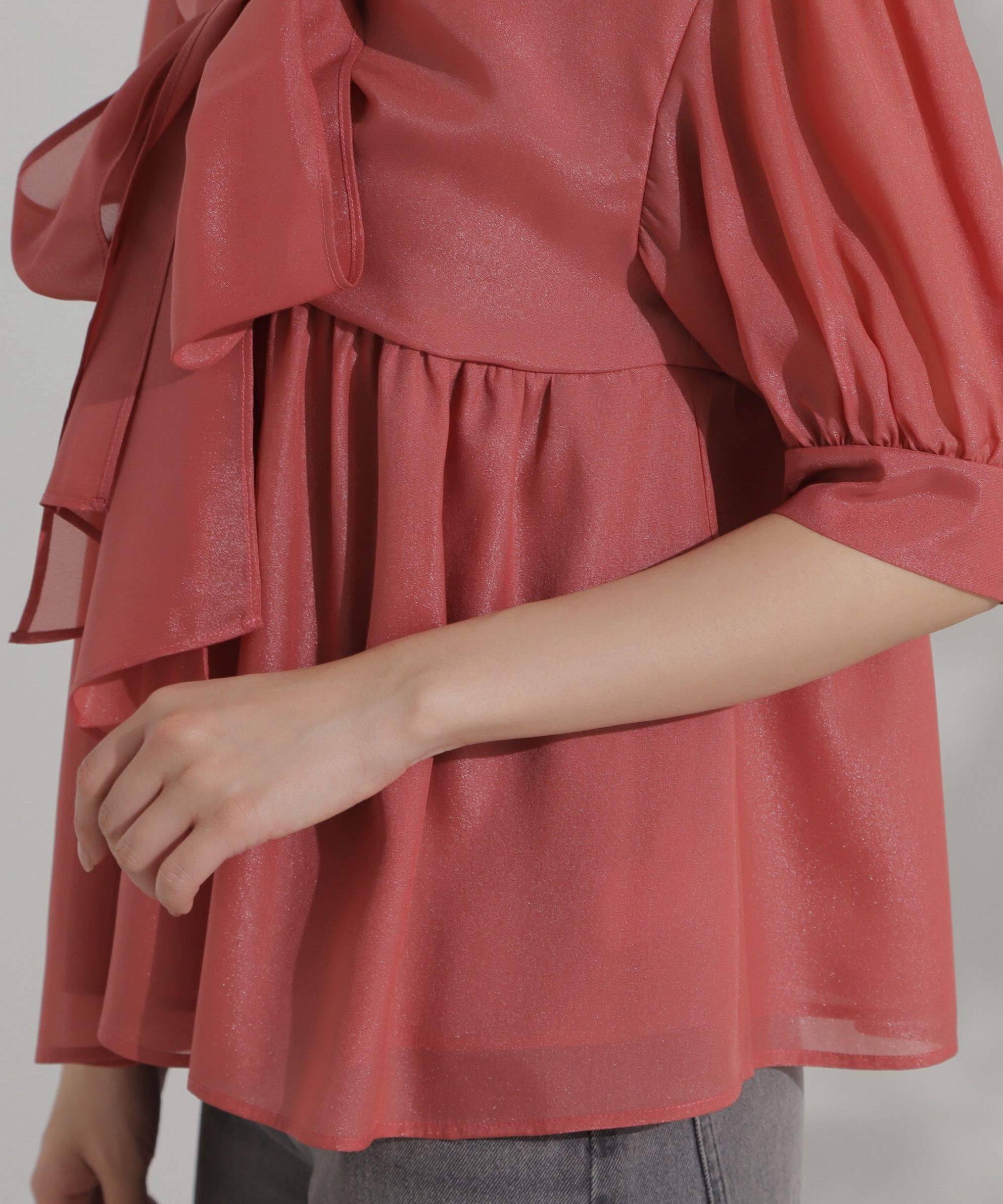 PROPORTION BODY DRESSING「前後2wayドロップブラウス」|シャツ・ブラウス|