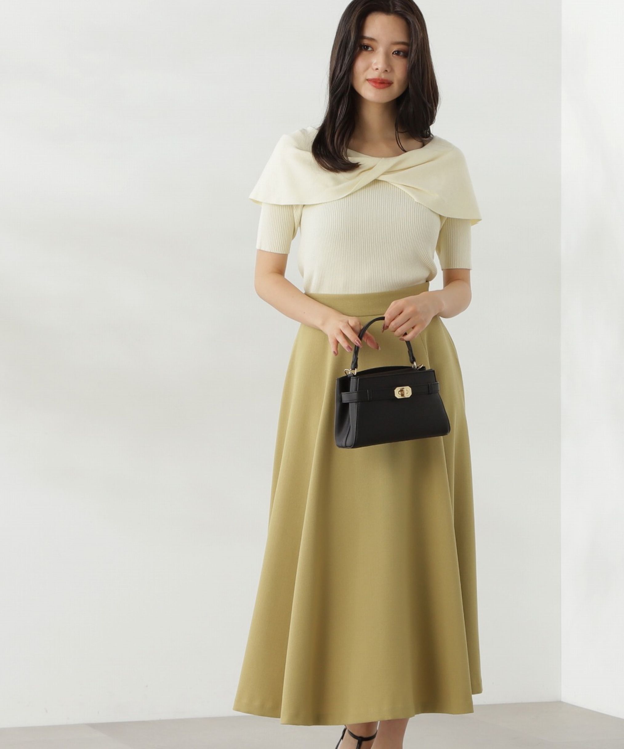 PROPORTION BODY DRESSING「カラーフレアスカート24AW」|スカート|