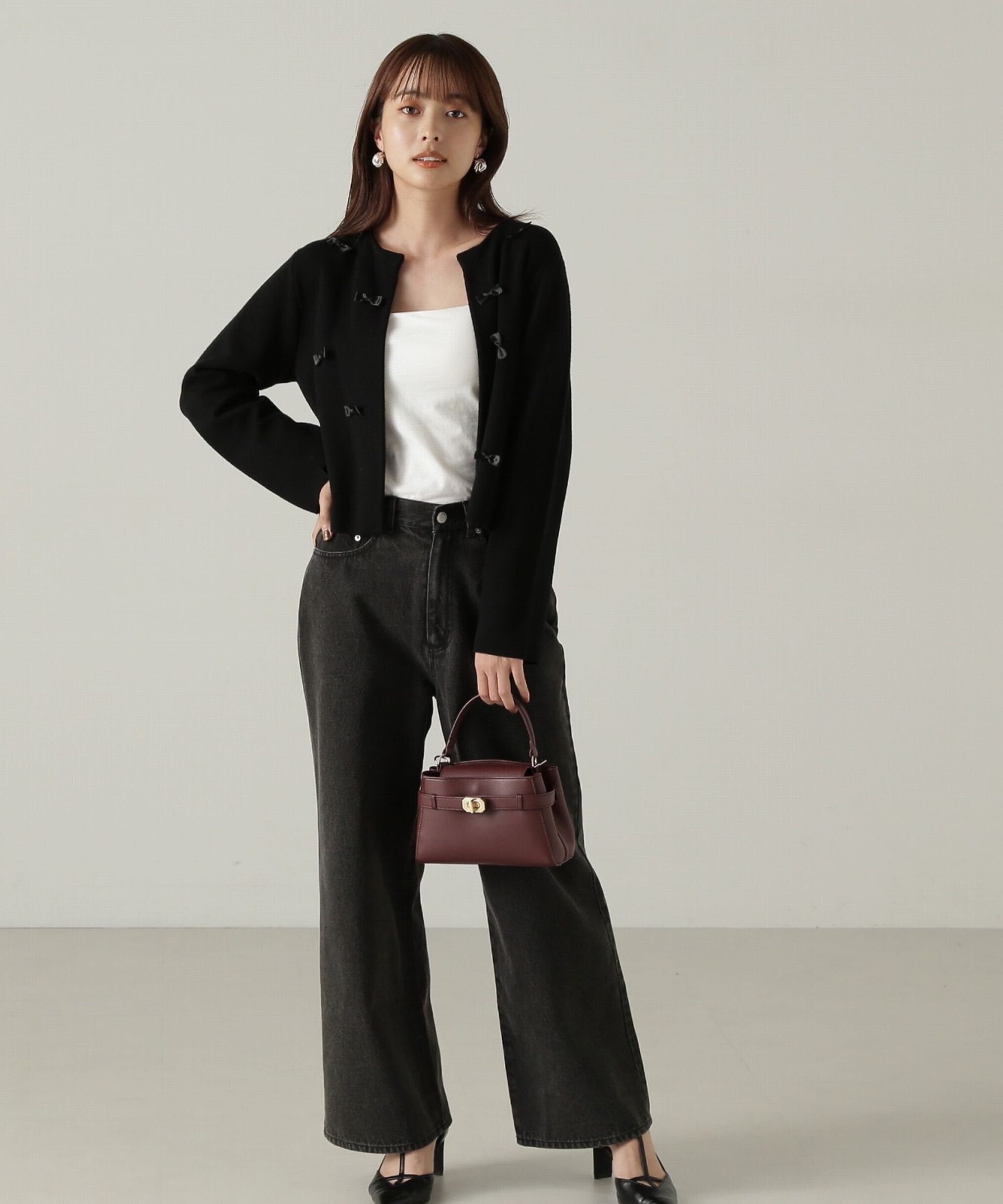 PROPORTION BODY DRESSING「ワイドストレートデニムパンツ　24AW」|その他|