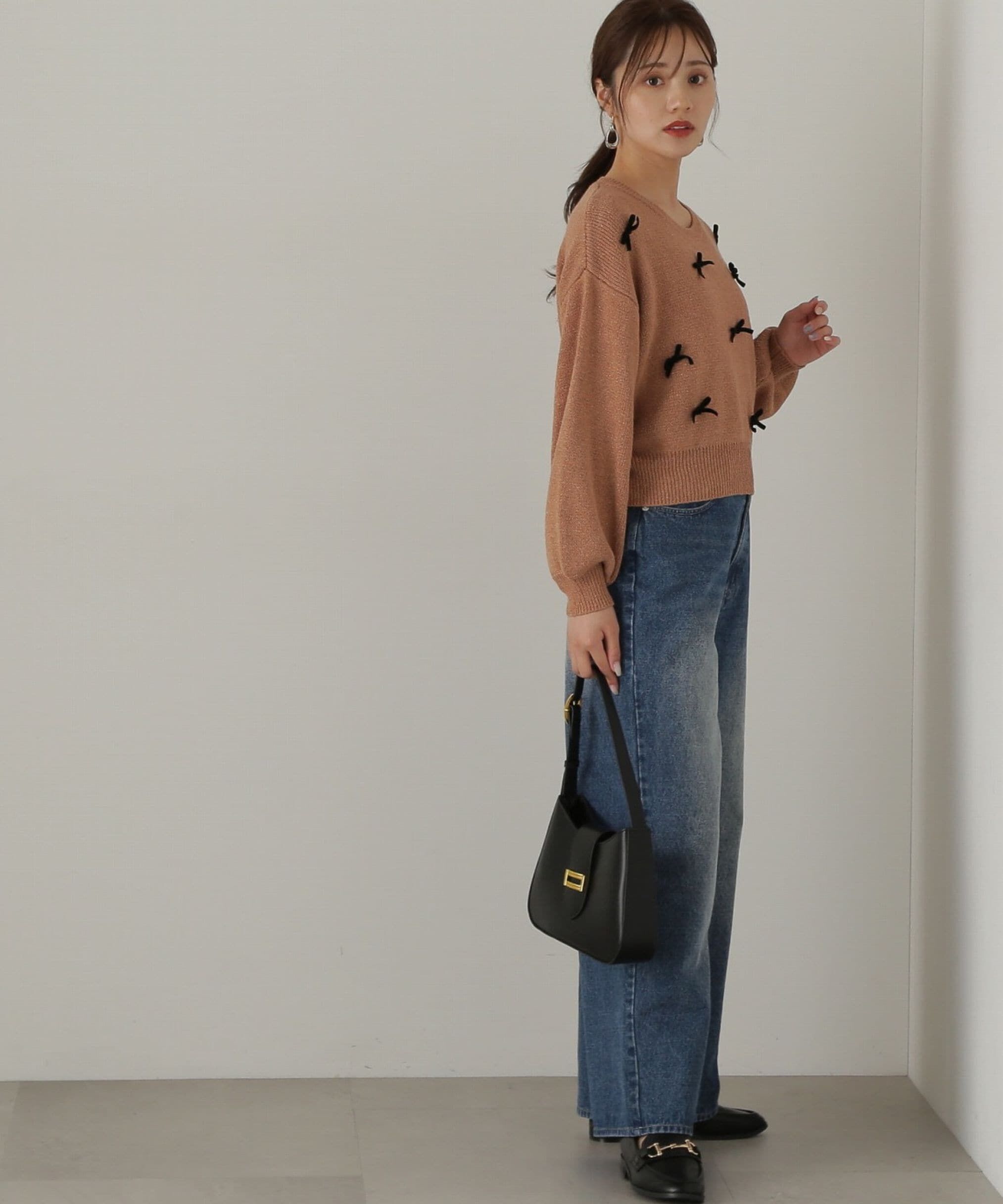 PROPORTION BODY DRESSING「ワイドストレートデニムパンツ　24AW」|その他|