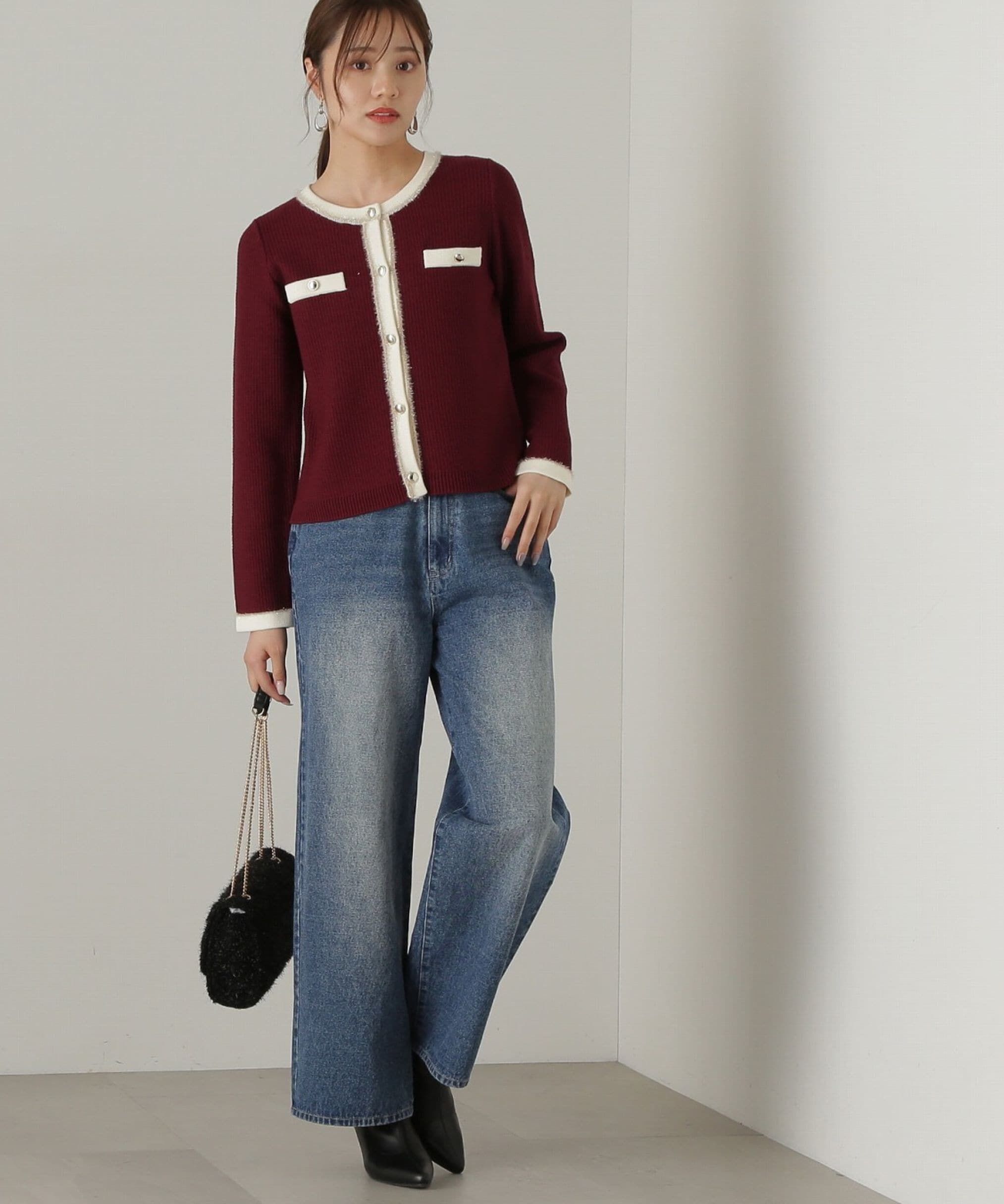 PROPORTION BODY DRESSING「ワイドストレートデニムパンツ　24AW」|その他|