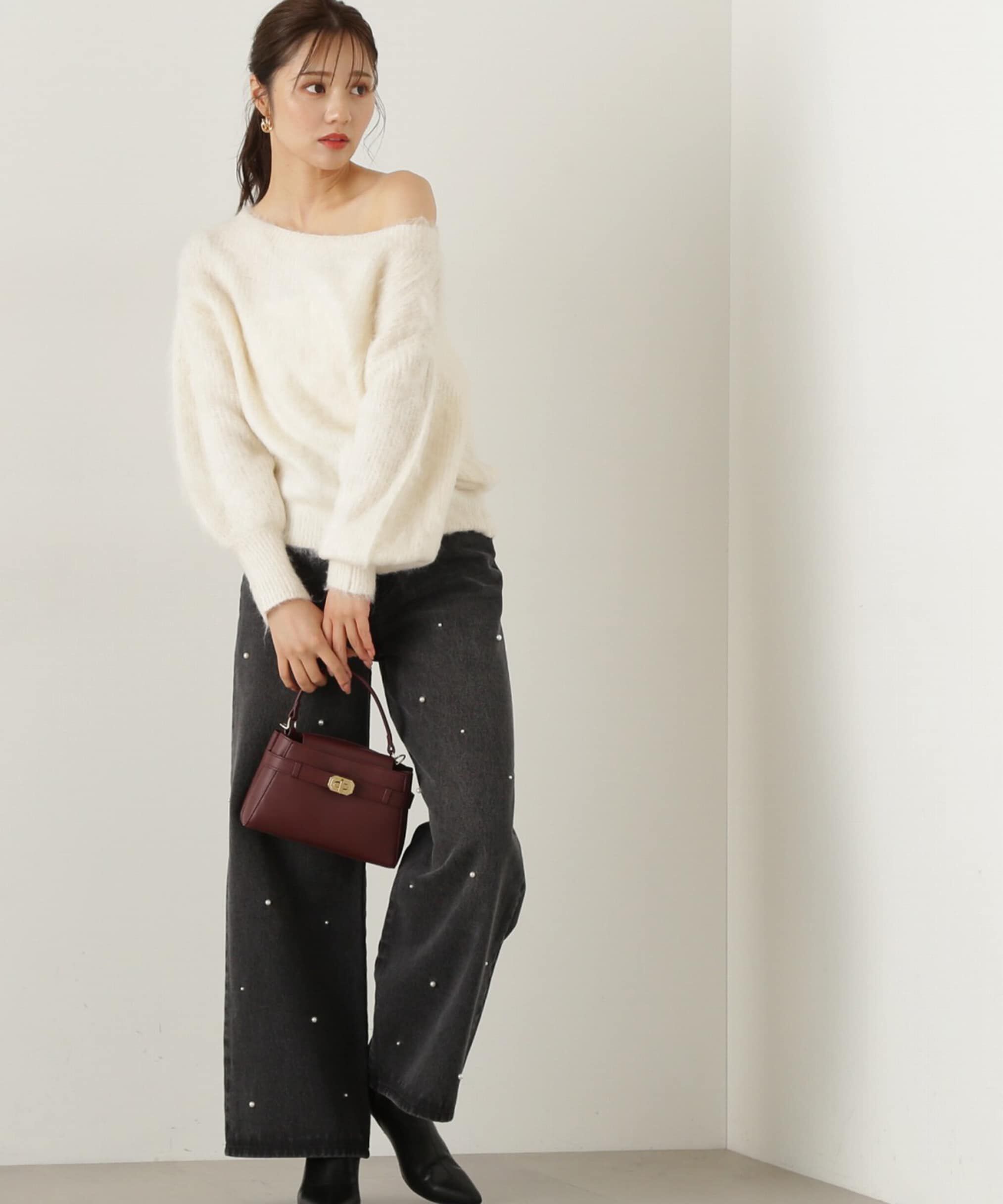 PROPORTION BODY DRESSING「ビジューデニムパンツ　24AW」|その他|