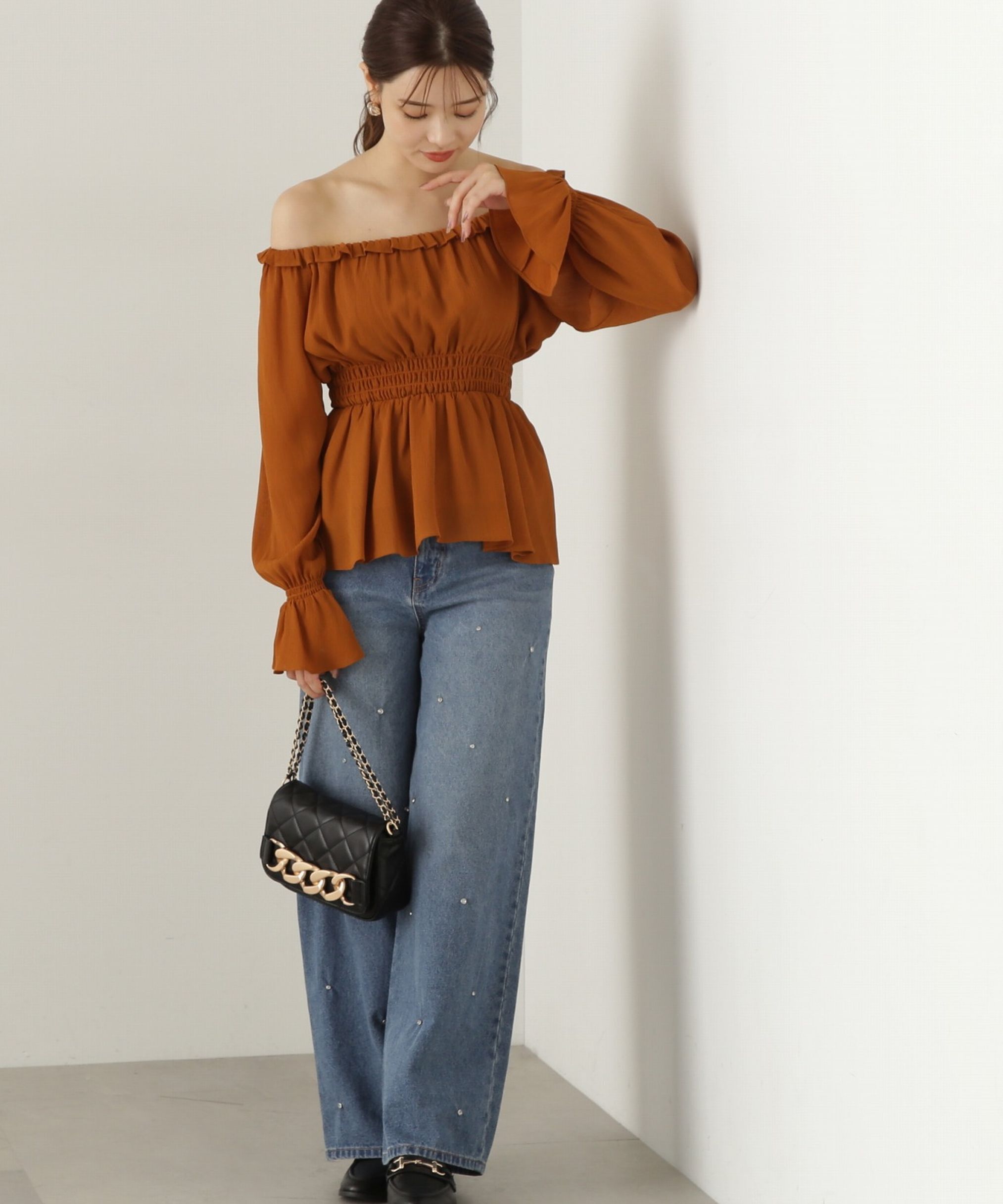 PROPORTION BODY DRESSING「ビジューデニムパンツ　24AW」|その他|