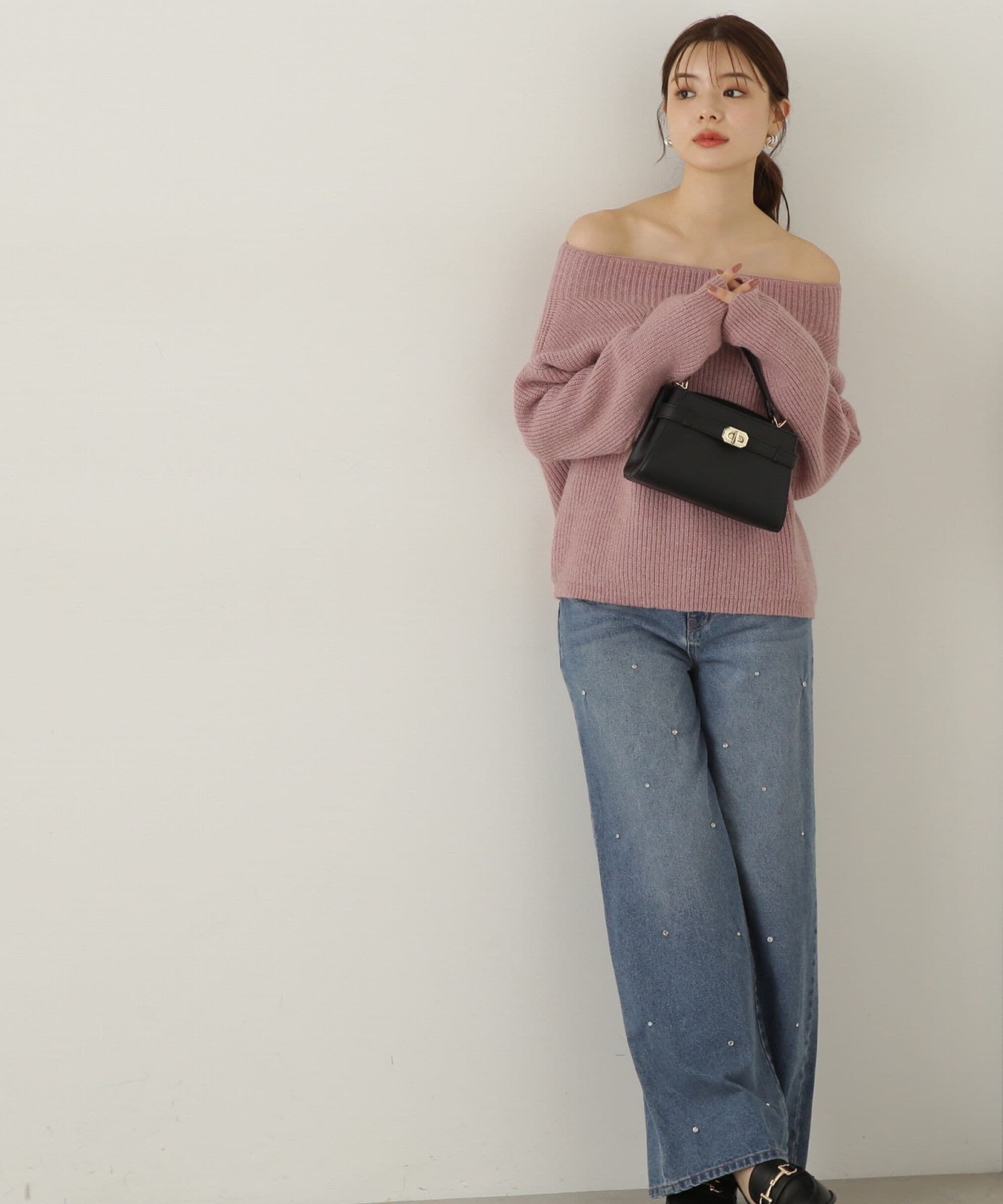 PROPORTION BODY DRESSING「ビジューデニムパンツ　24AW」|その他|