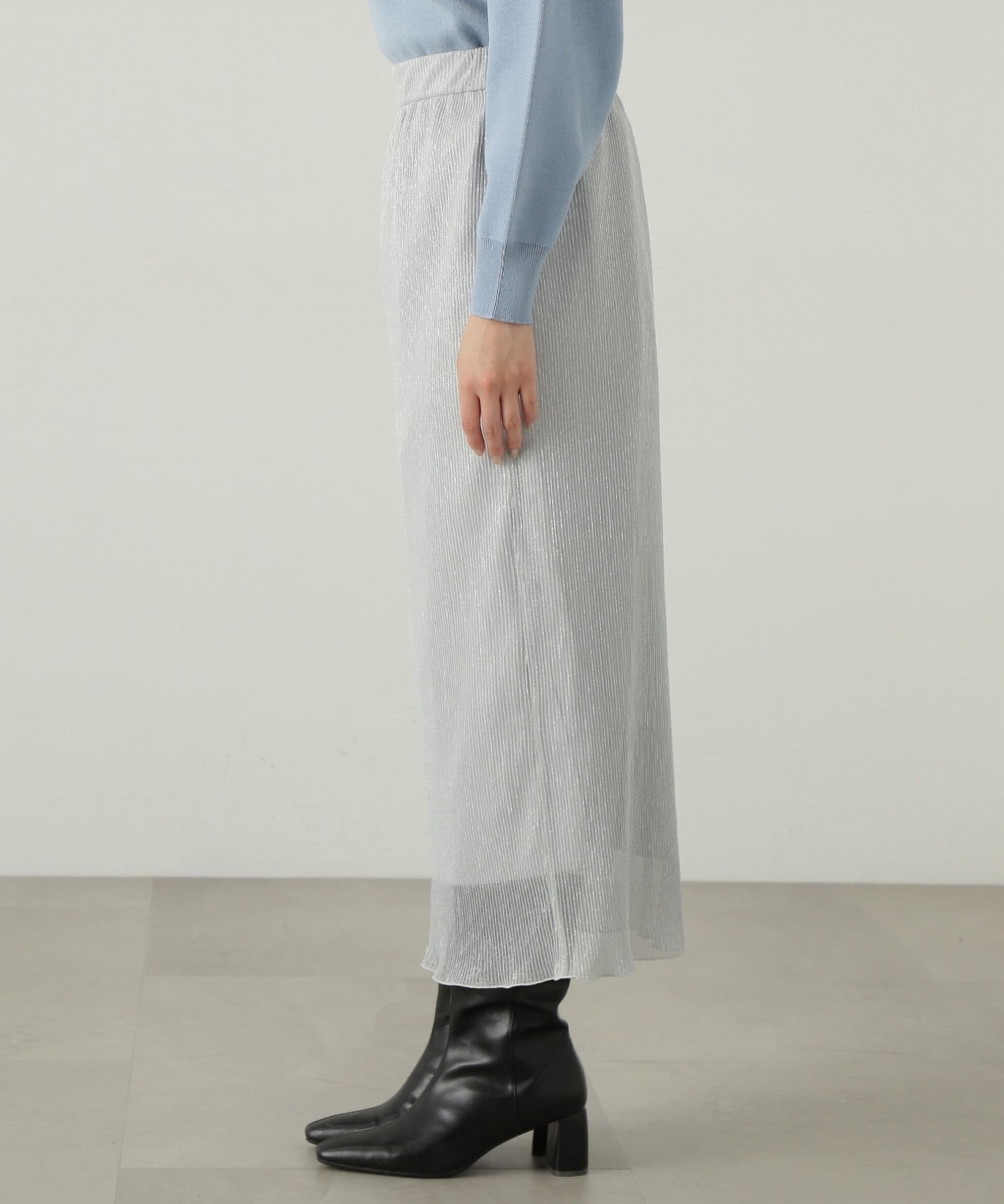 PROPORTION BODY DRESSING「キラキラプリーツナロースカート」|スカート|