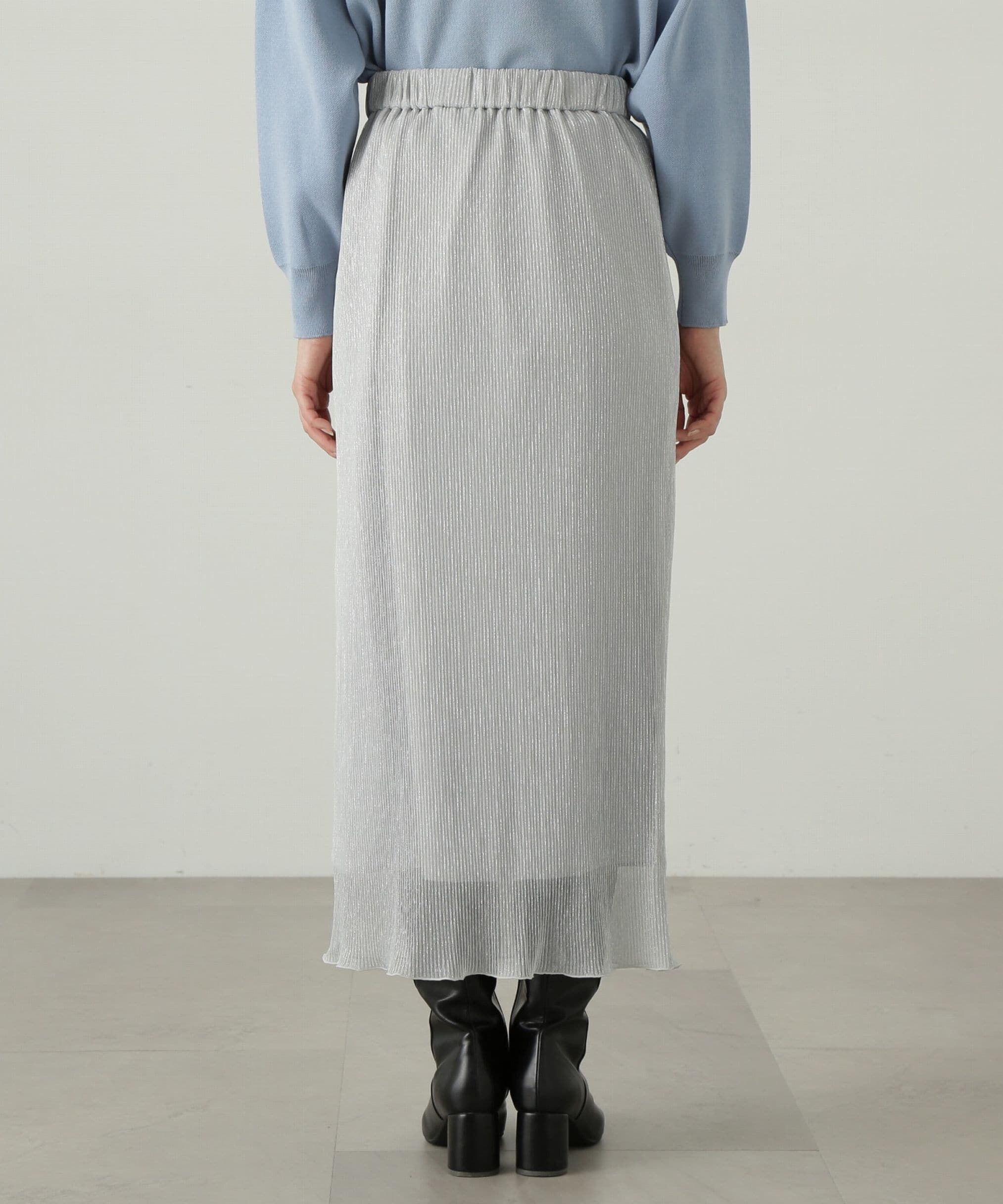 PROPORTION BODY DRESSING「キラキラプリーツナロースカート」|スカート|