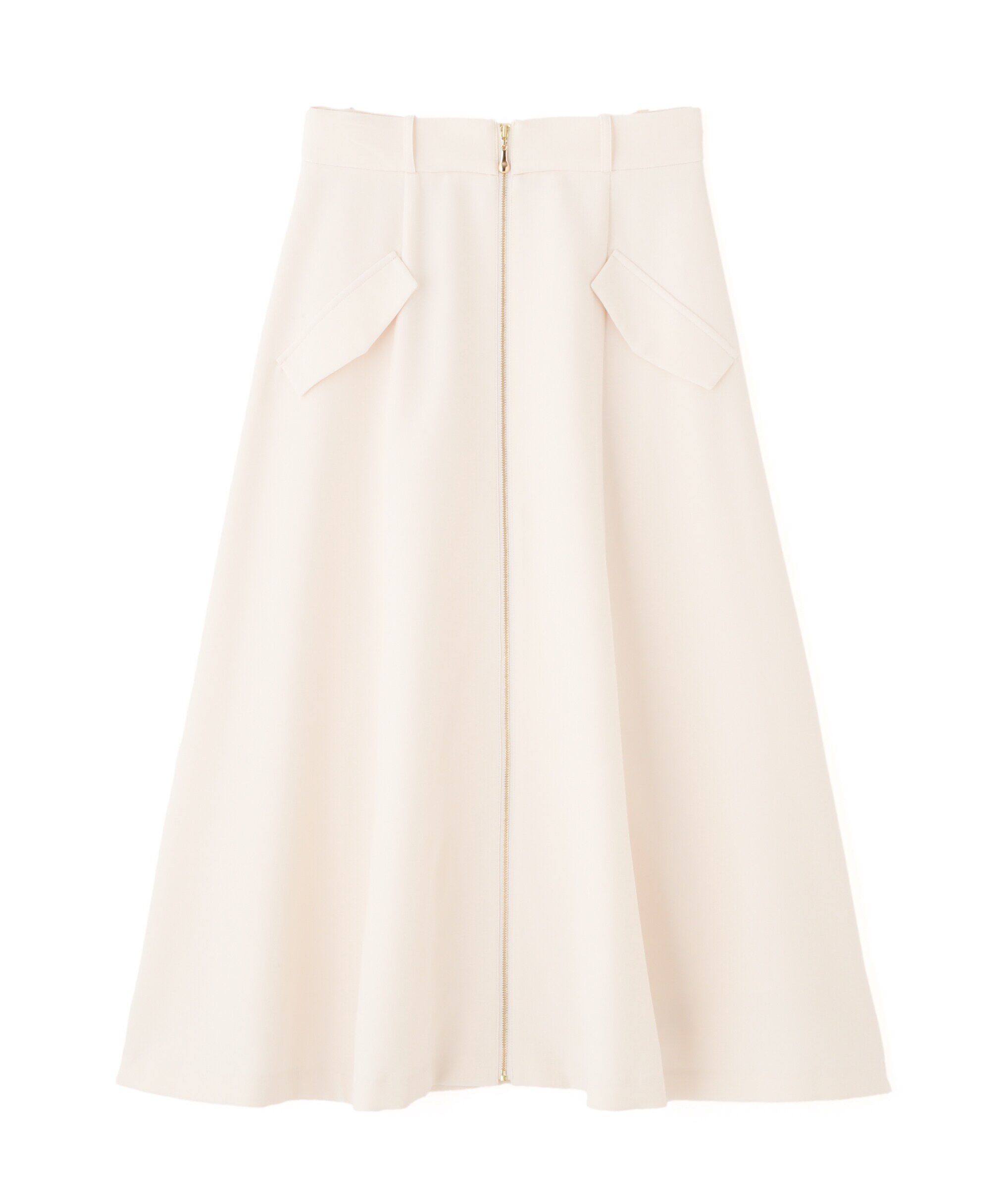 PROPORTION BODY DRESSING「フロントファスナーフレアスカート」|スカート|