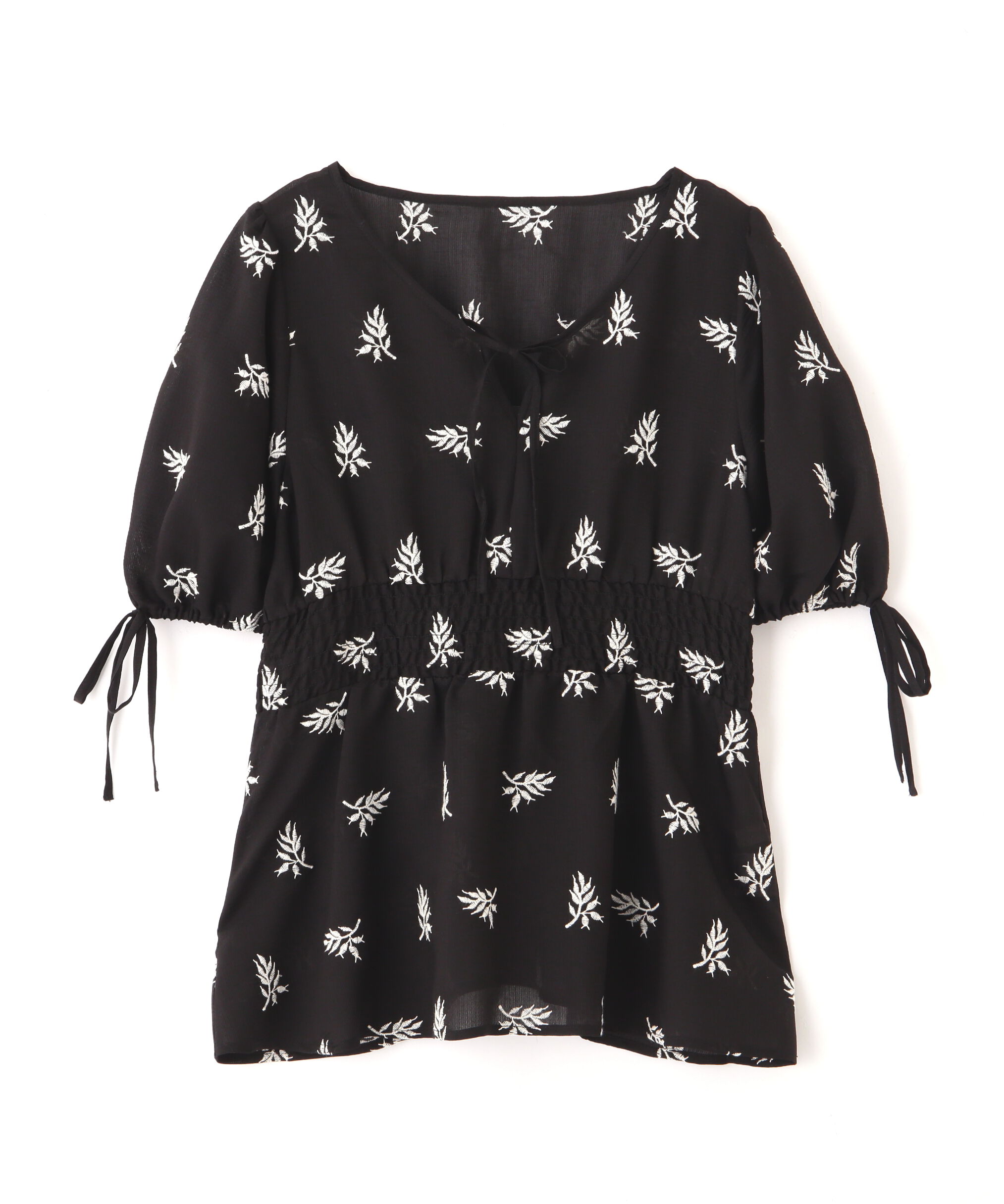 PROPORTION BODY DRESSING「花柄刺繍ブラウス」|シャツ・ブラウス|