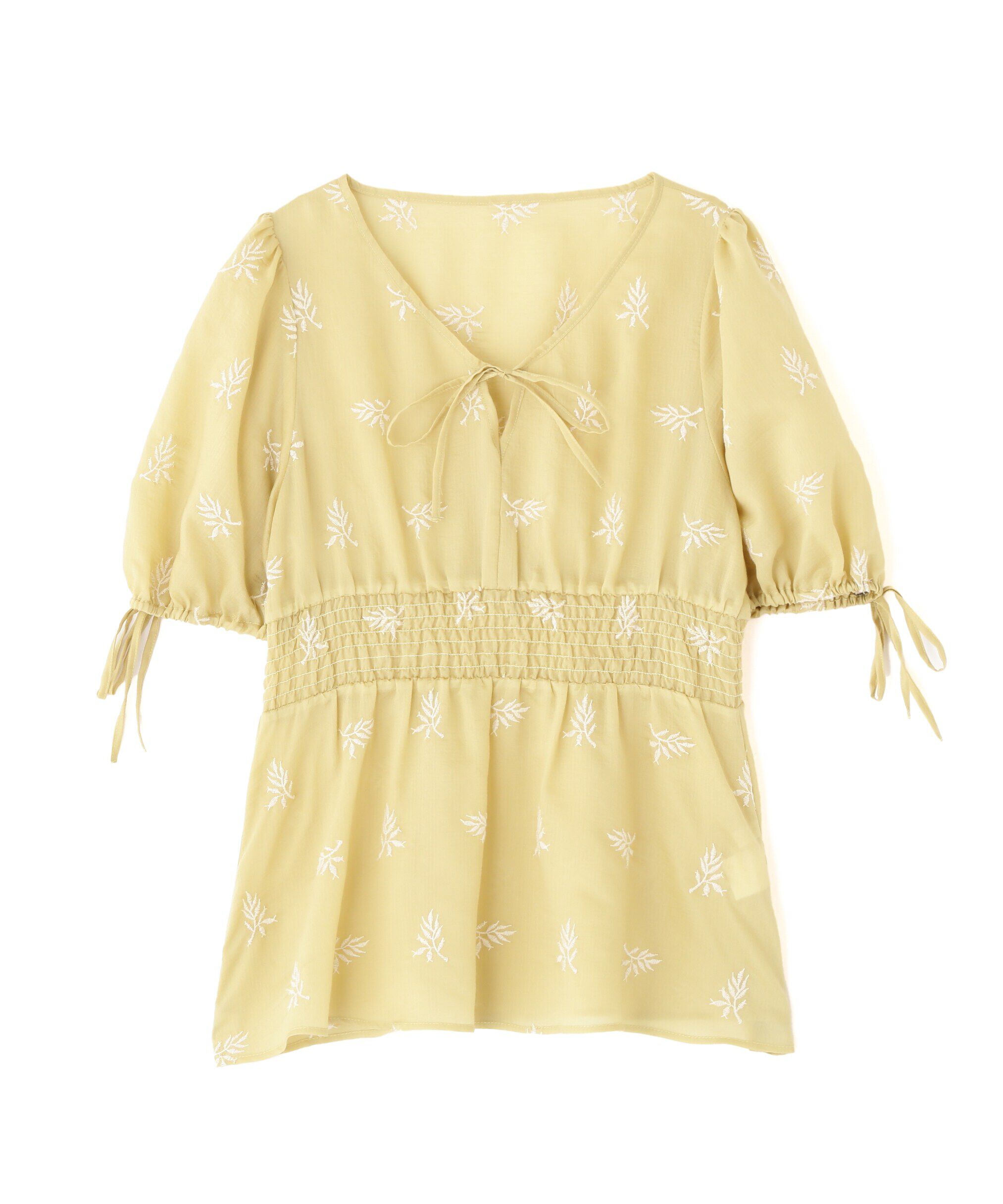 PROPORTION BODY DRESSING「花柄刺繍ブラウス」|シャツ・ブラウス|