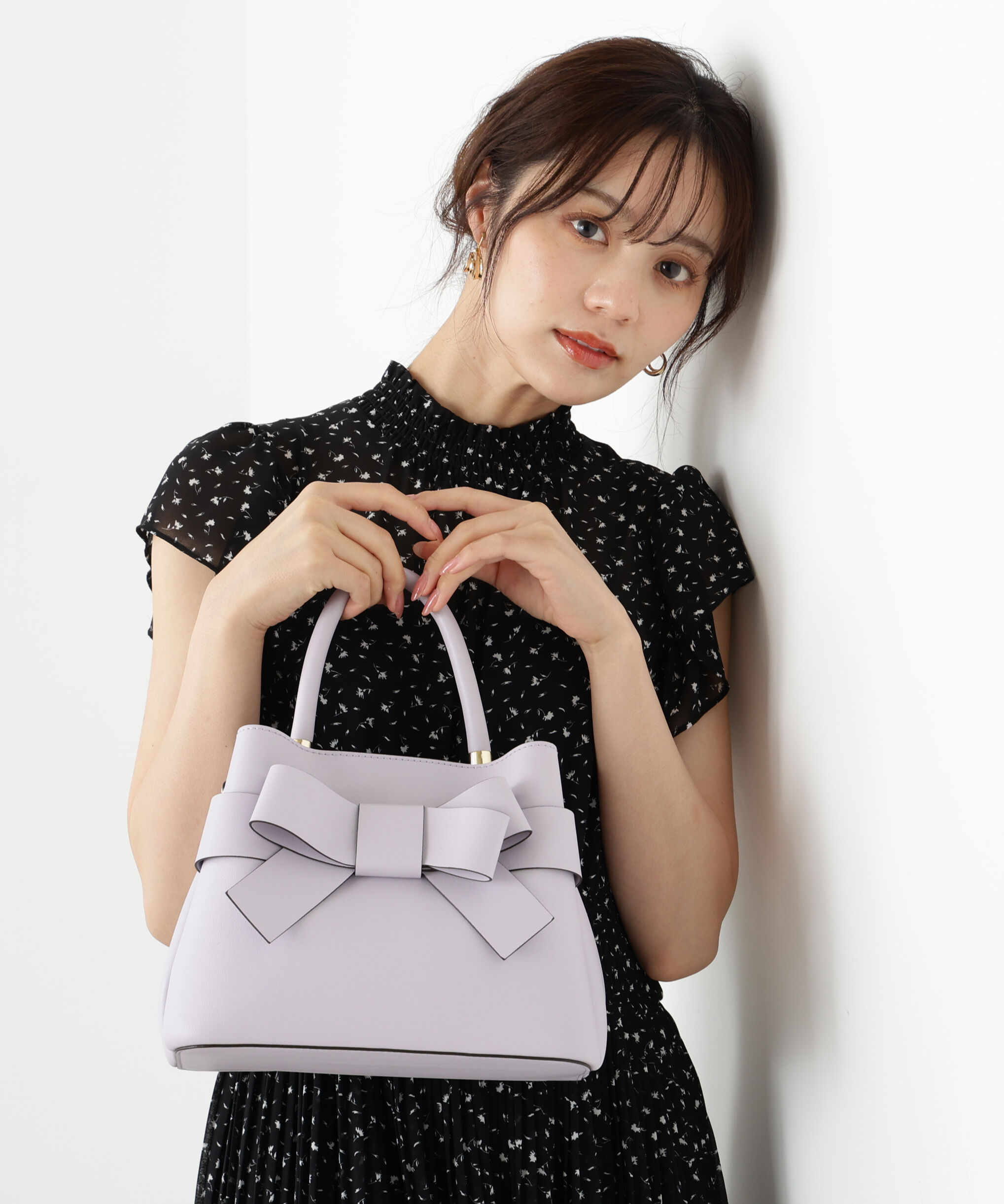 PROPORTION BODY DRESSING「フロントリボンバッグ」|その他|ラベンダー