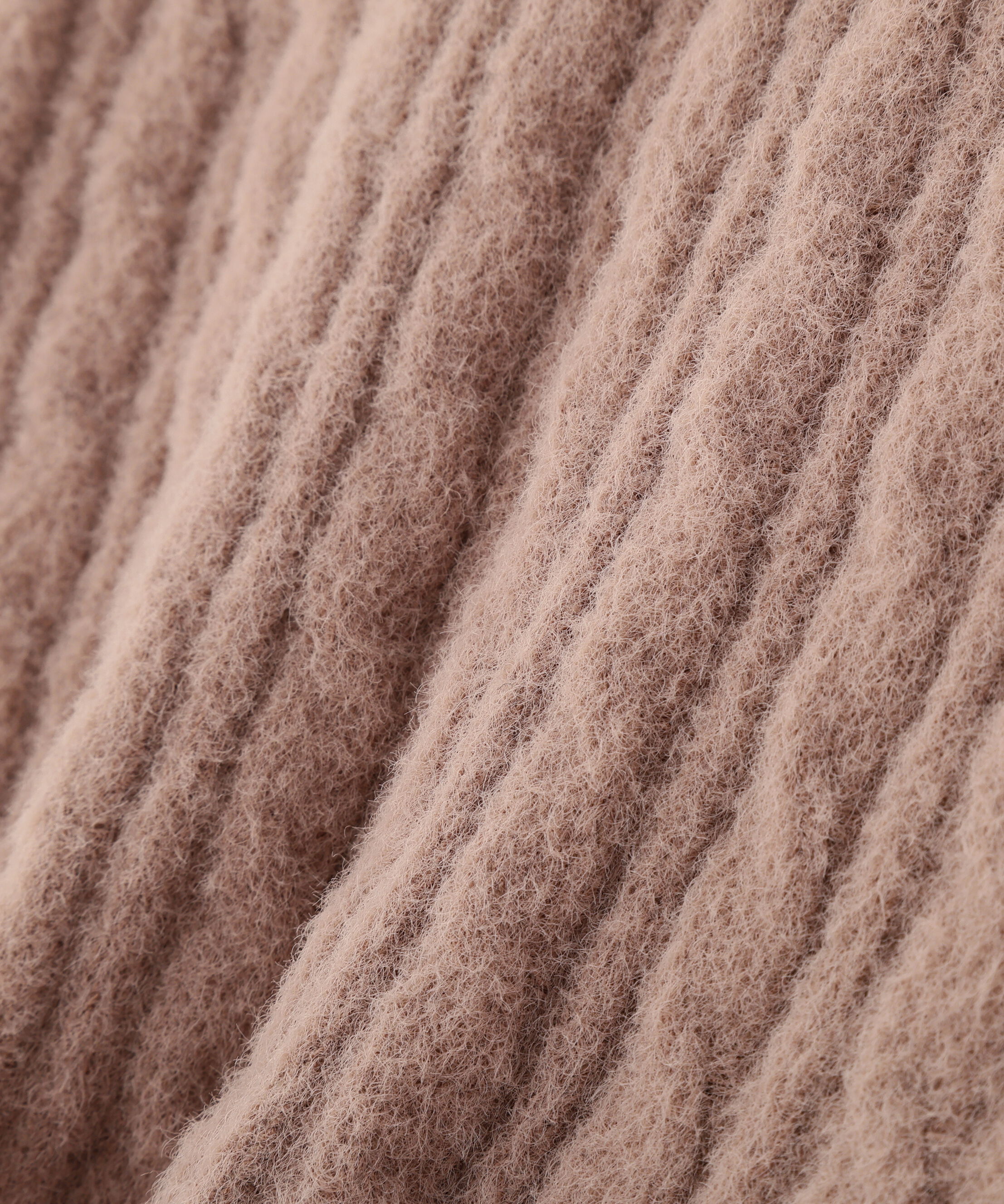 PROPORTION BODY DRESSING「チャーム付きミニケーブルニット  25AW」|ニット・セーター|