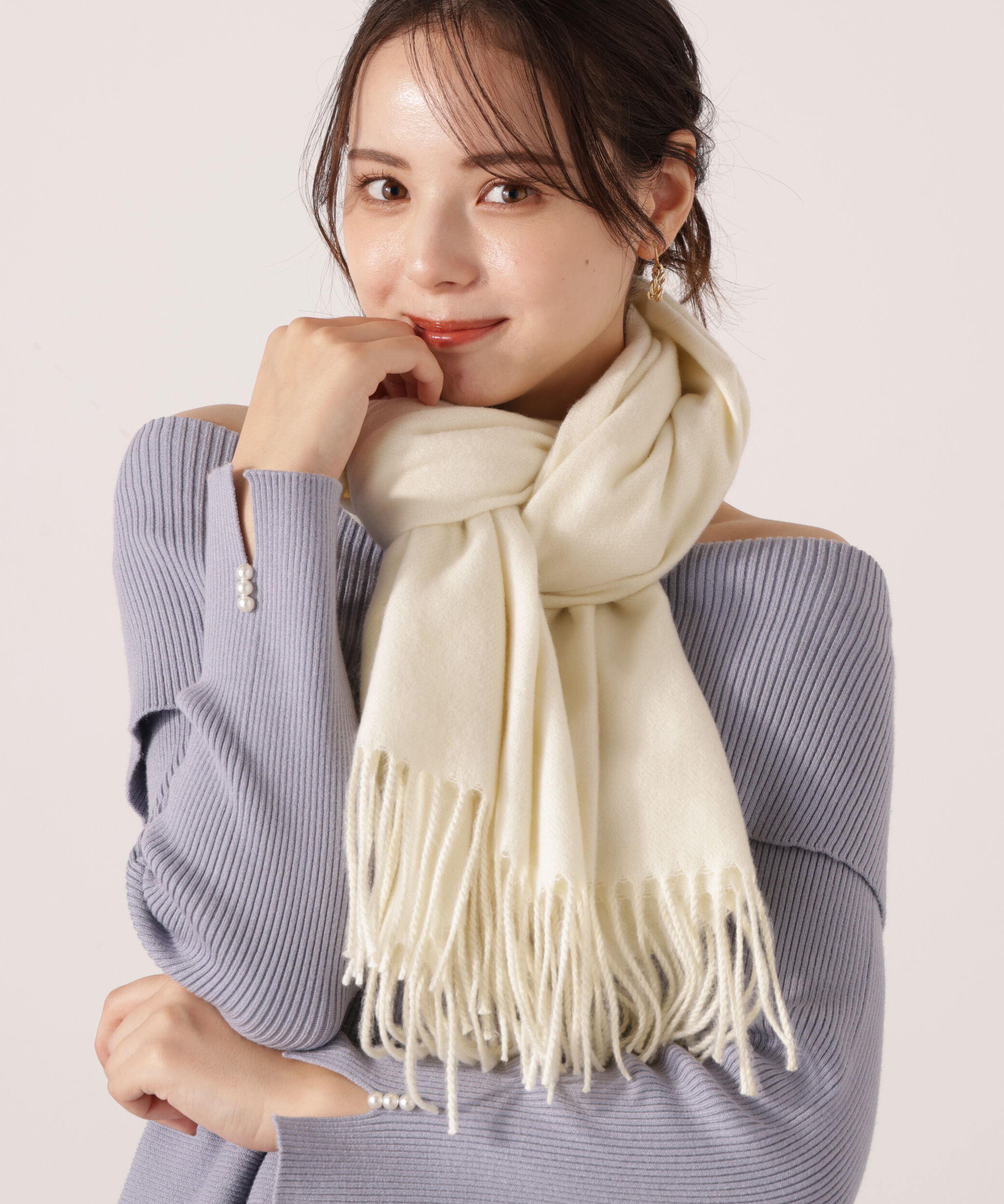 PROPORTION BODY DRESSING「無地ストール」|その他|エクリュ1