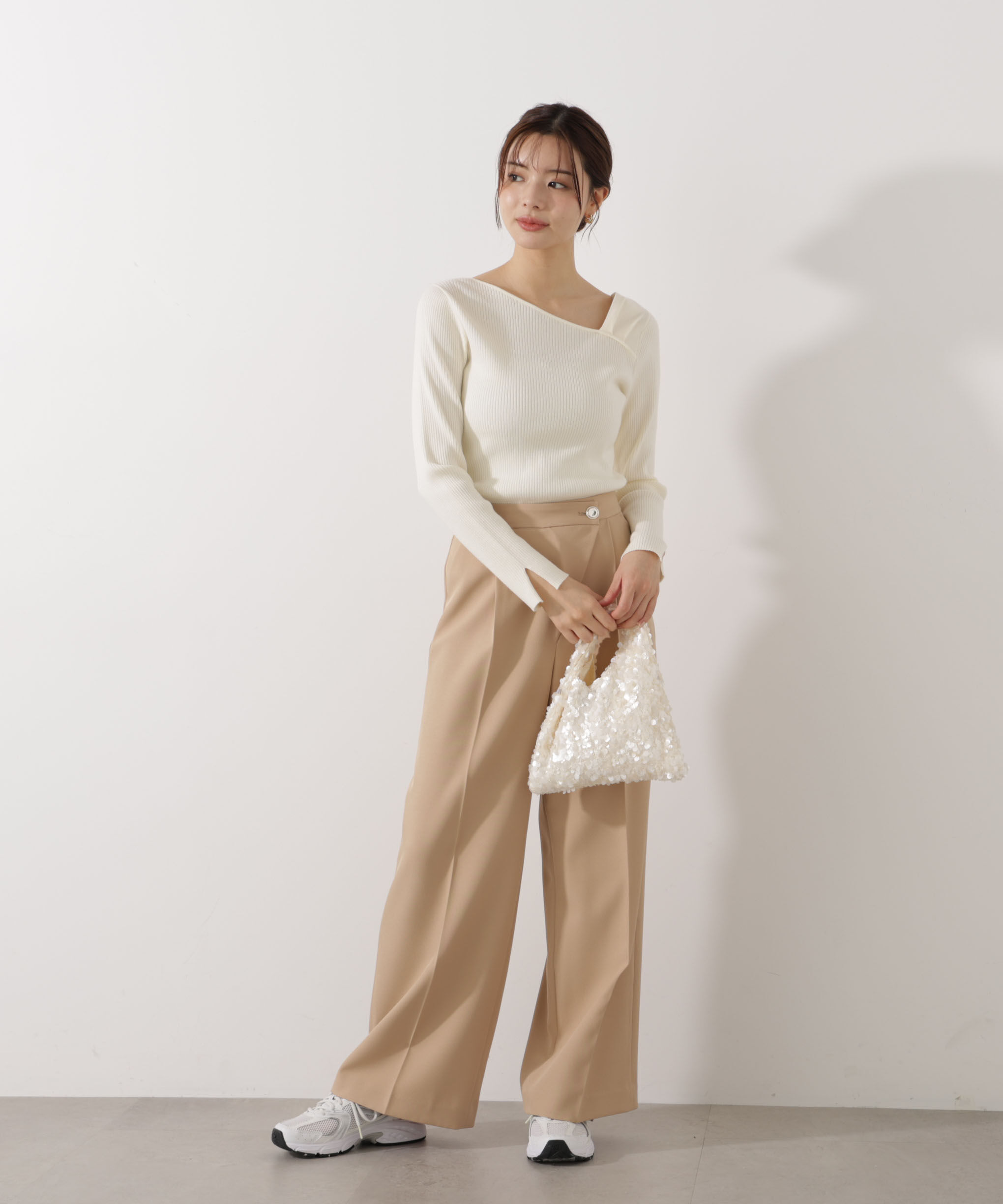 PROPORTION BODY DRESSING「ハイウエストラップパンツ　25AW」|その他|