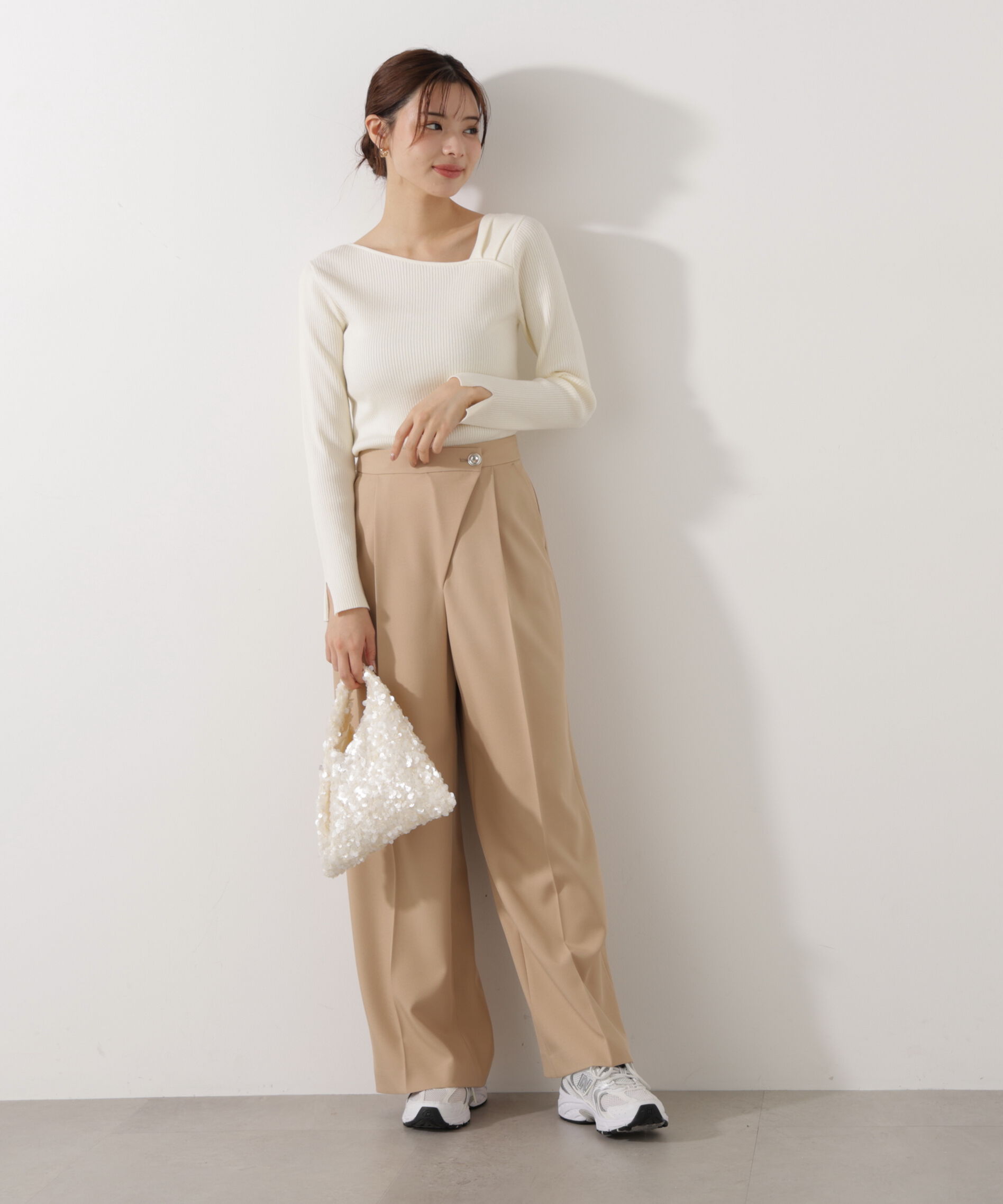 PROPORTION BODY DRESSING「ハイウエストラップパンツ　25AW」|その他|