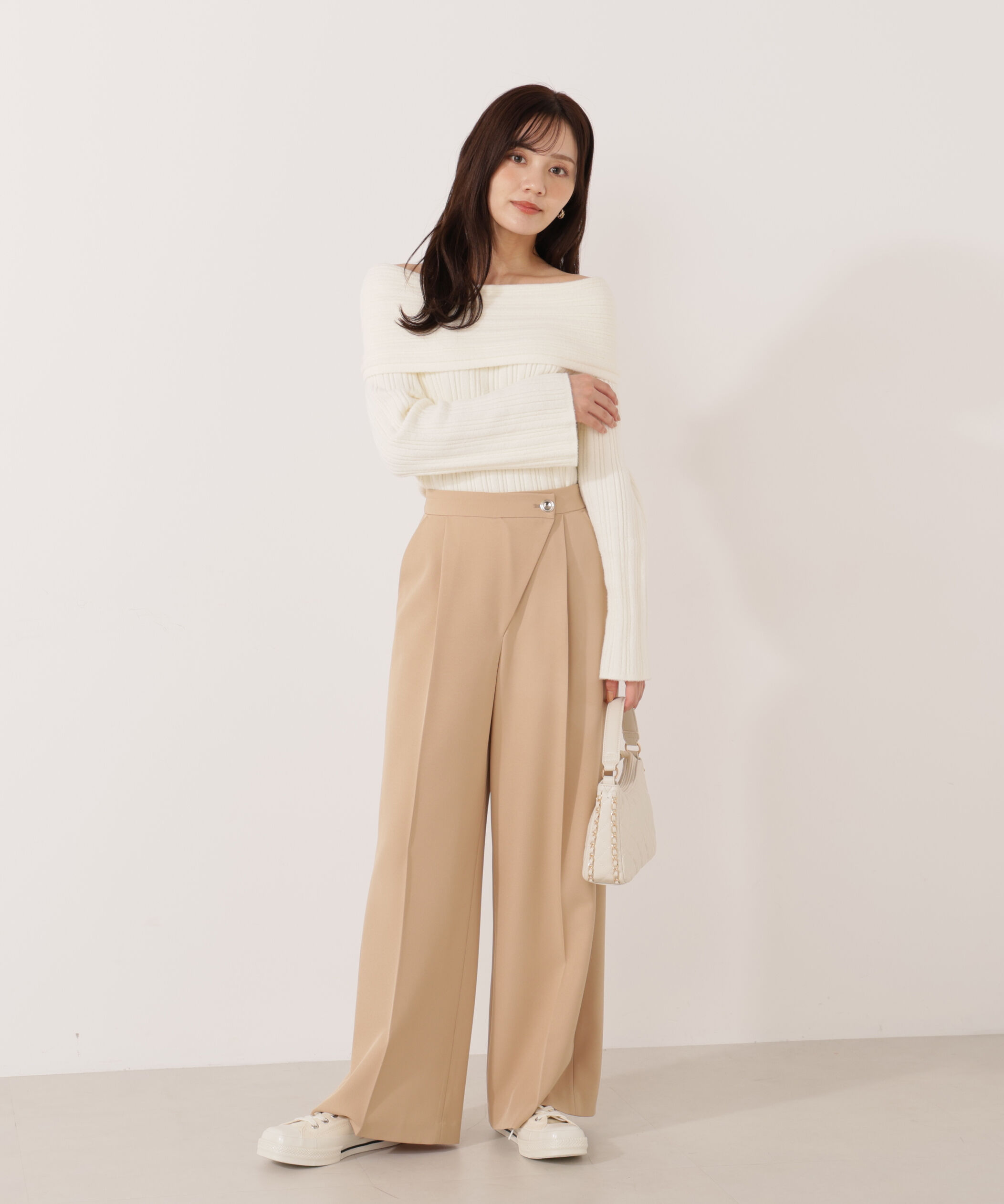 PROPORTION BODY DRESSING「ハイウエストラップパンツ　25AW」|その他|