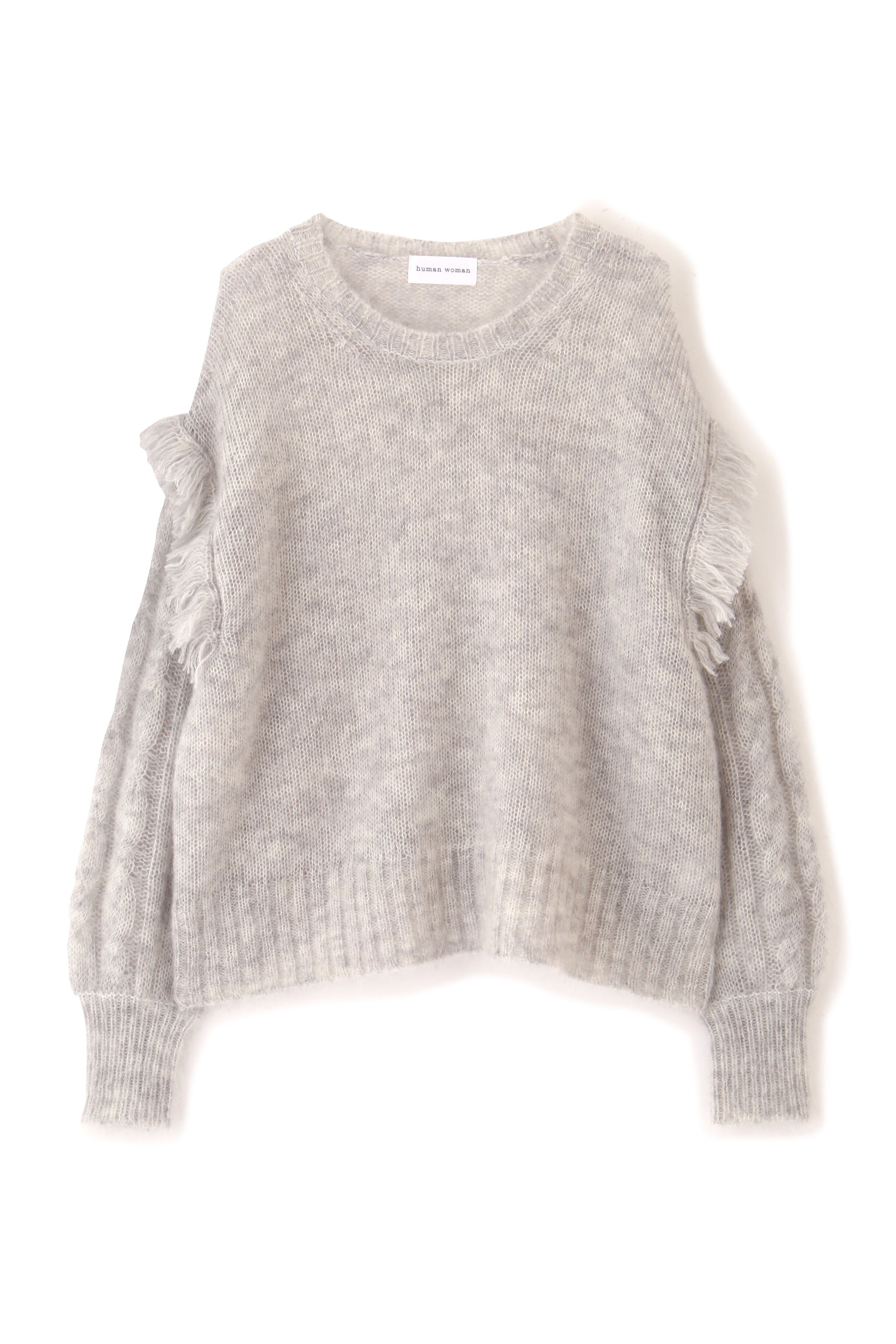  「◆ケーブルモヘアプルオーバー」|ニット・セーター|