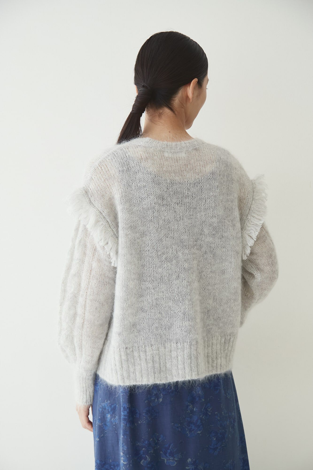  「◆ケーブルモヘアプルオーバー」|ニット・セーター|