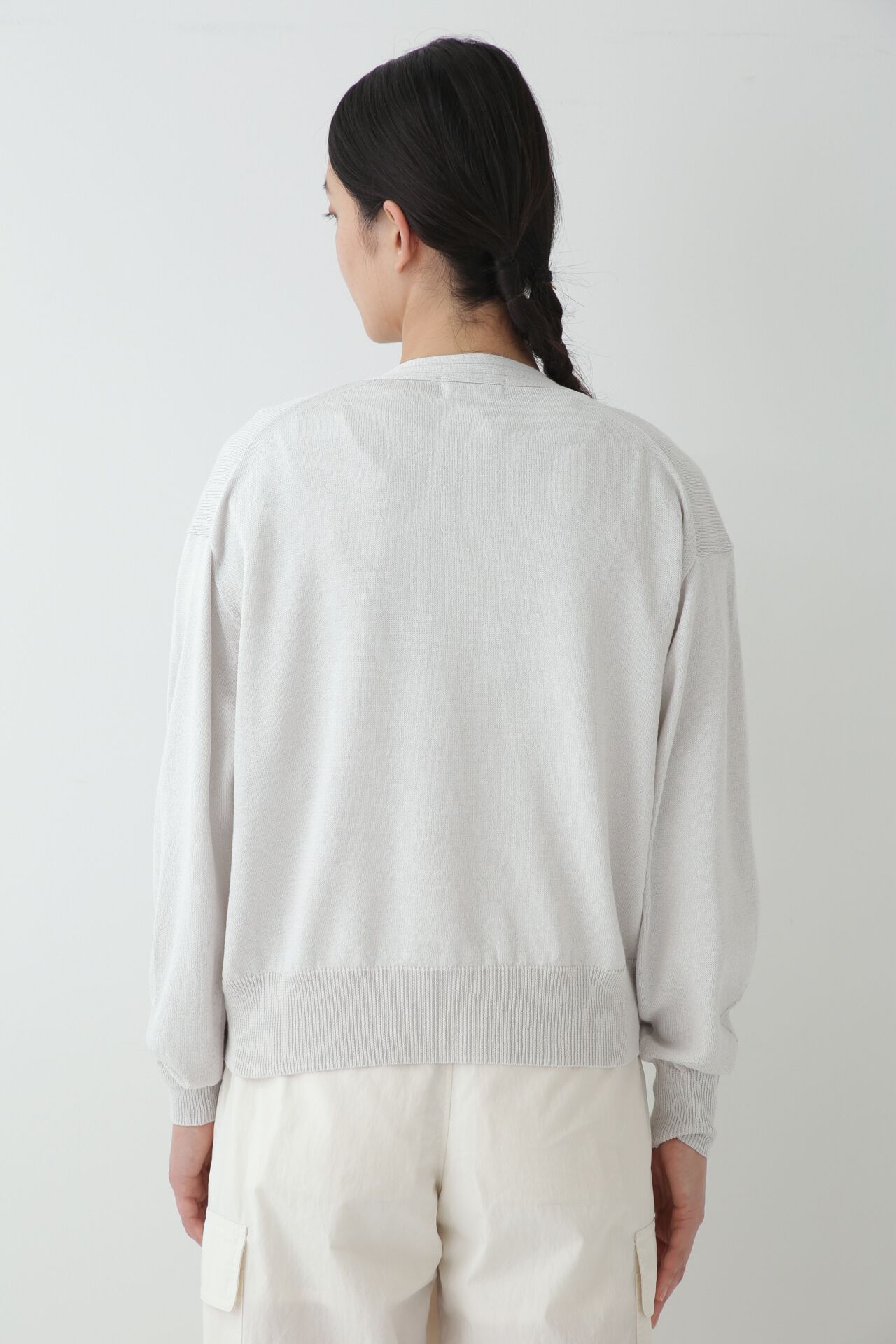  「◆ペーパーヤーンカーディガン」|ニット・セーター|