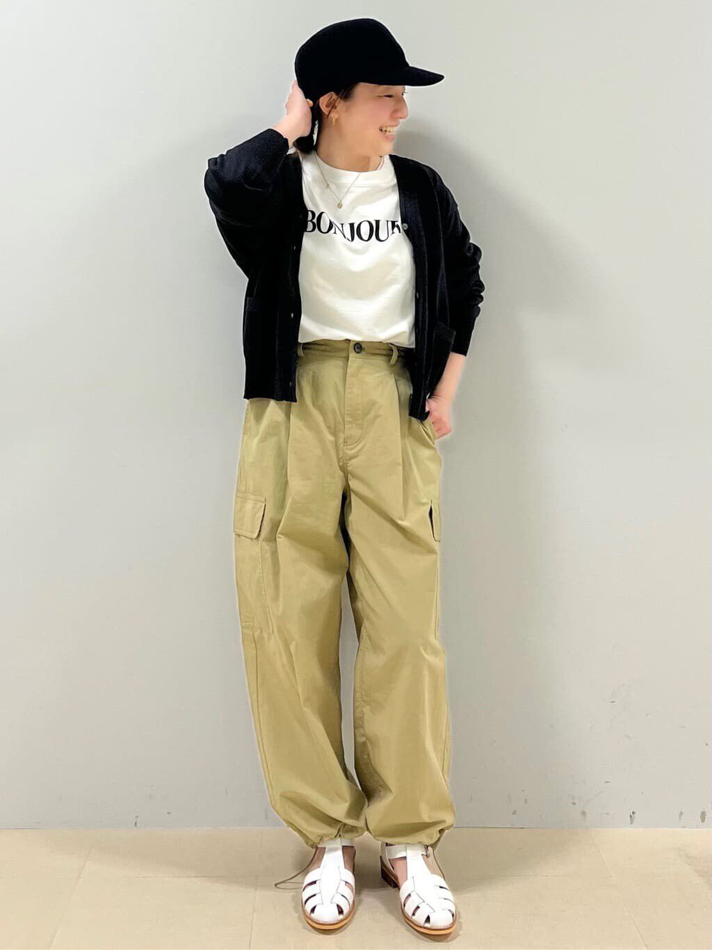  「◆ペーパーヤーンカーディガン」|ニット・セーター|