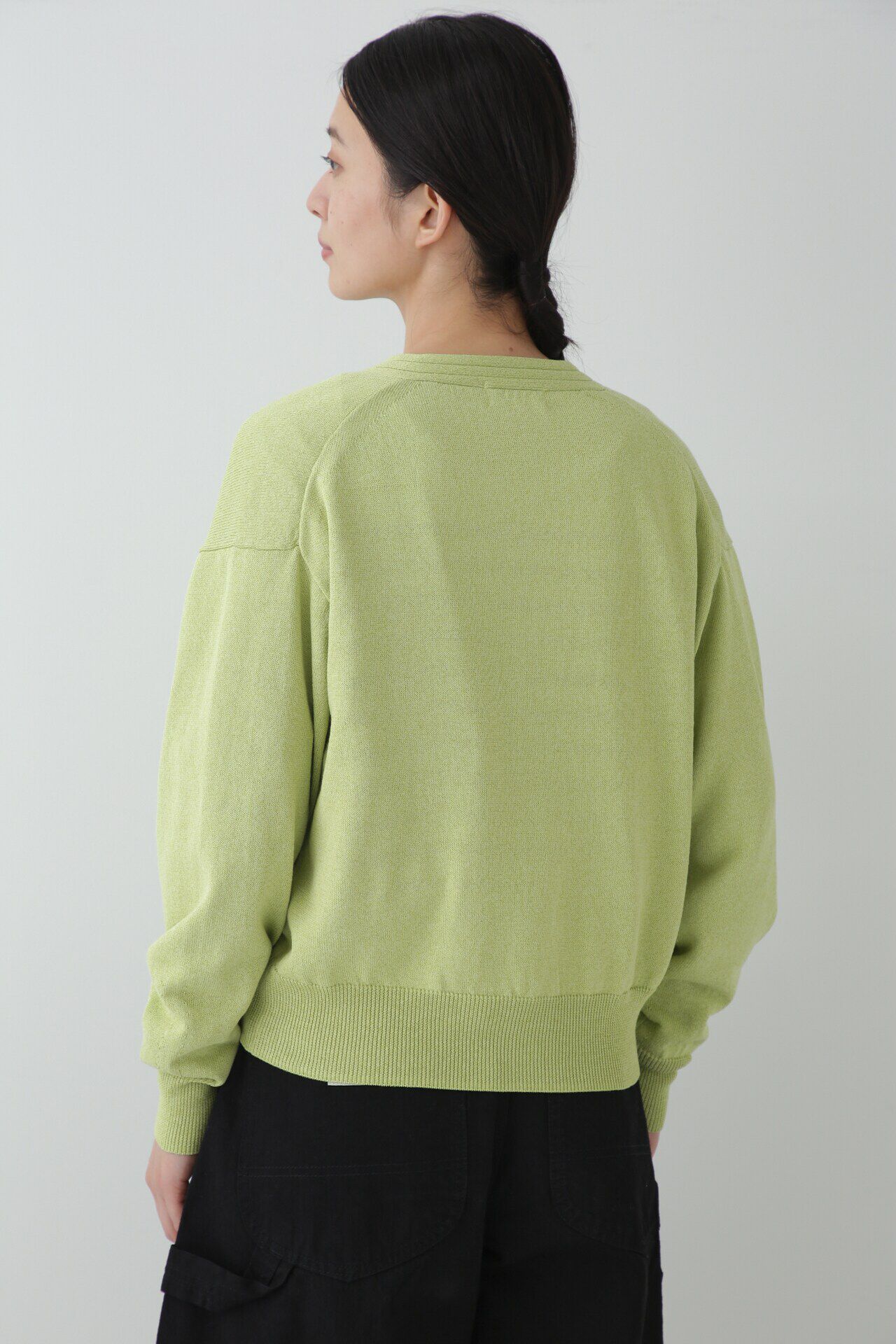  「◆ペーパーヤーンカーディガン」|ニット・セーター|