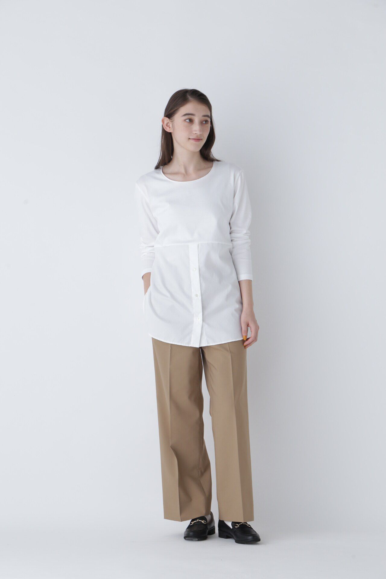  「＜Coco size＞ワイドストレートパンツ」|その他|