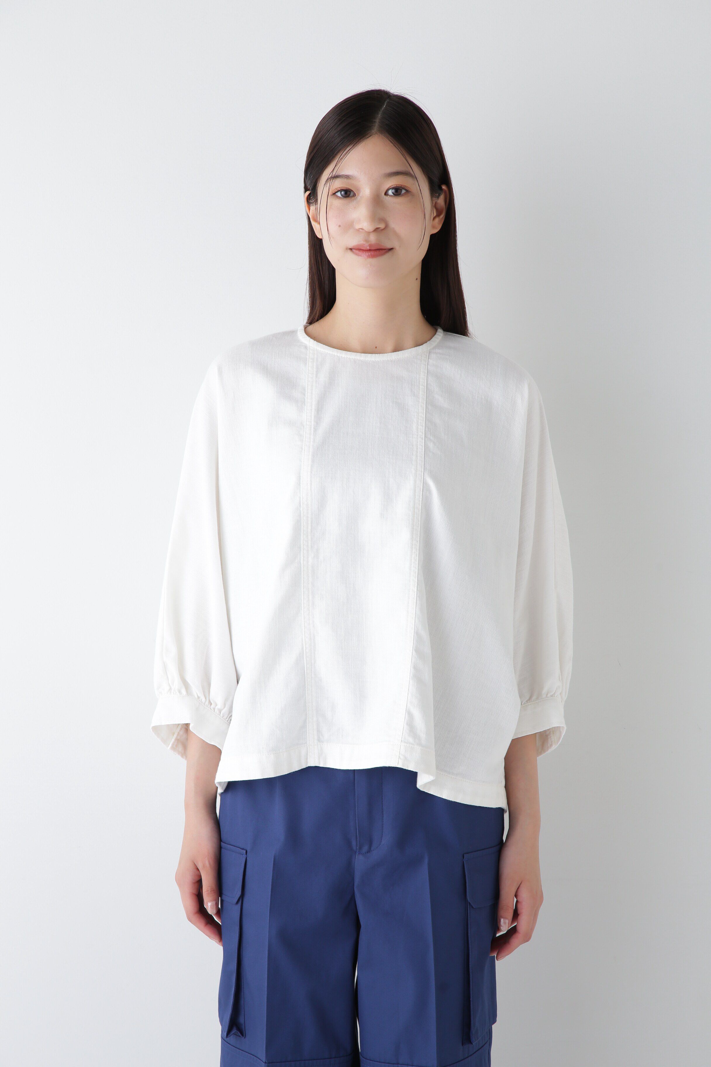  「◆ライトオンスデニムブラウス」|シャツ・ブラウス|