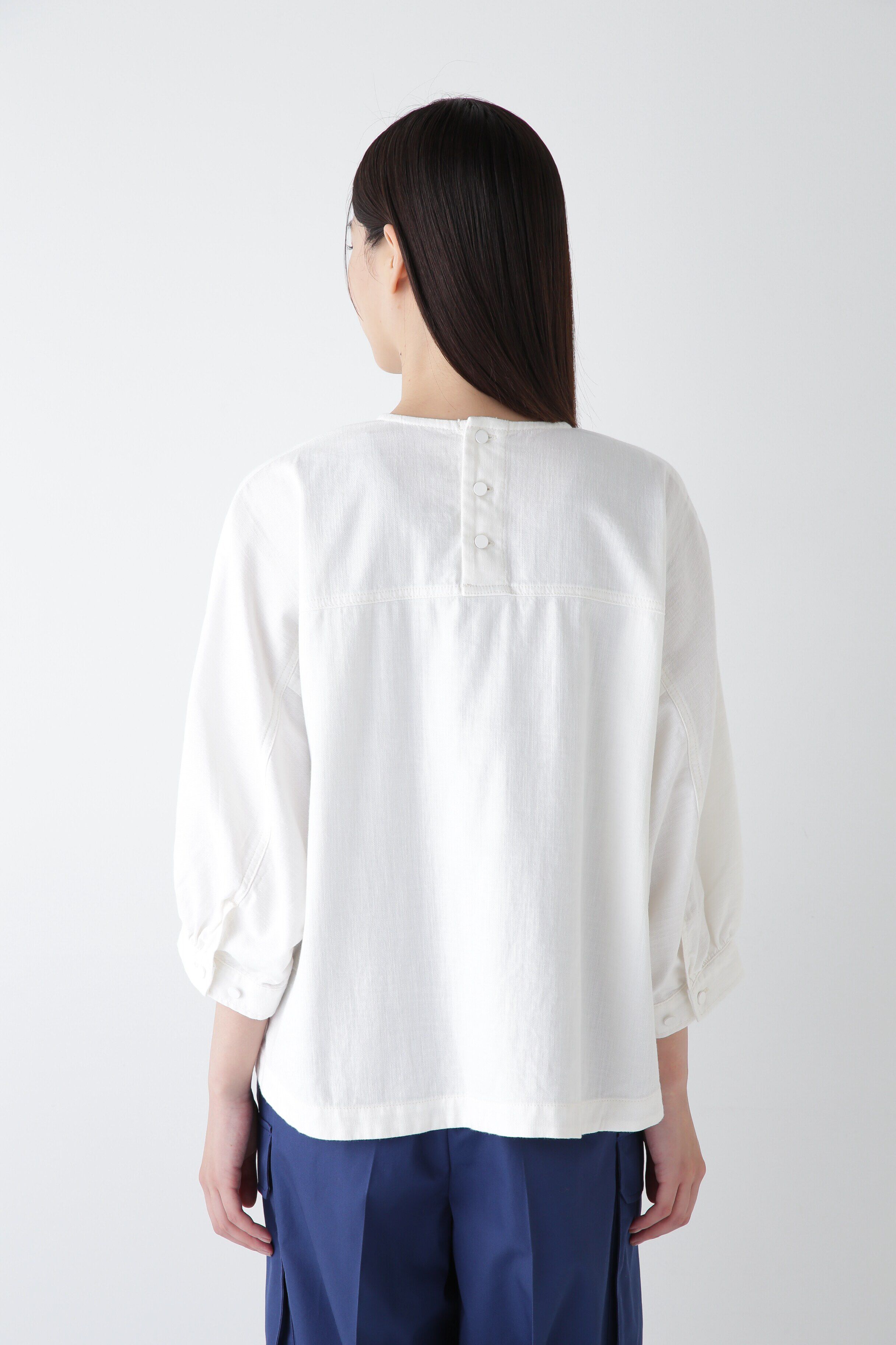  「◆ライトオンスデニムブラウス」|シャツ・ブラウス|