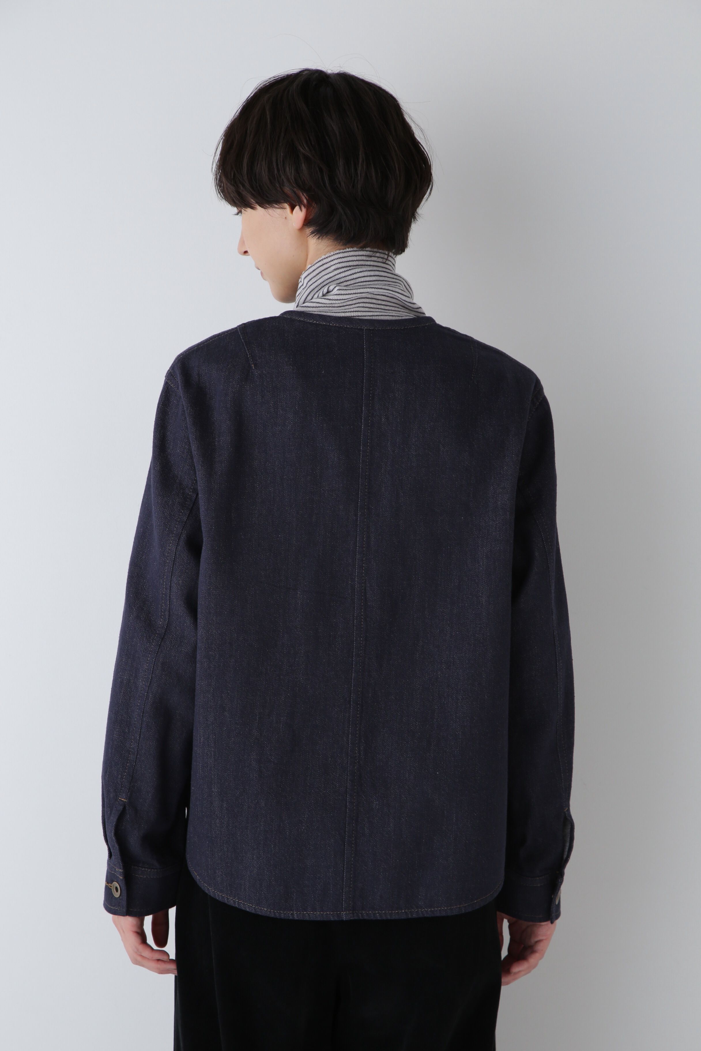  「◆8OZ反応染めデニムブルゾン」|ブルゾン・スタジャン|