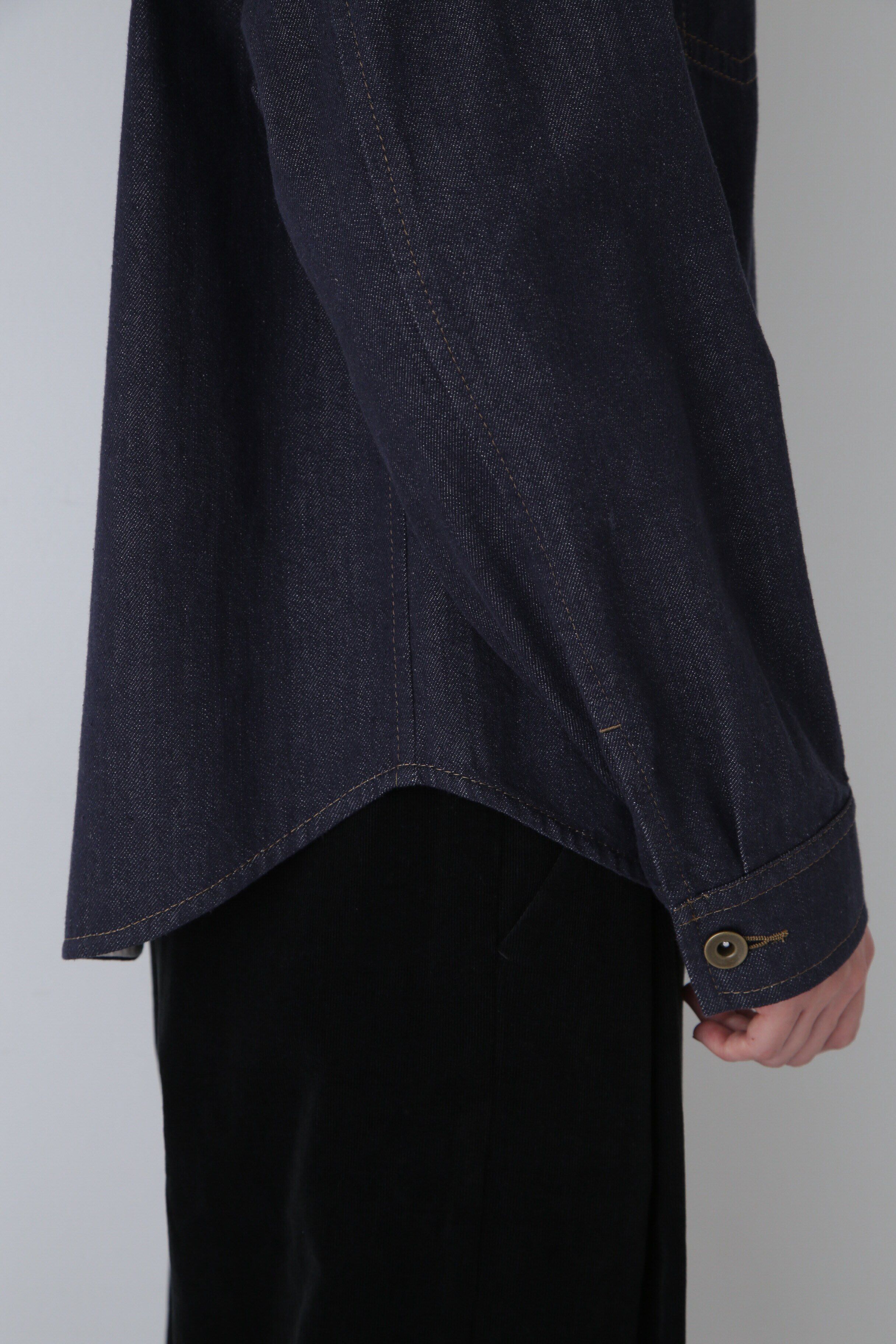  「◆8OZ反応染めデニムブルゾン」|ブルゾン・スタジャン|