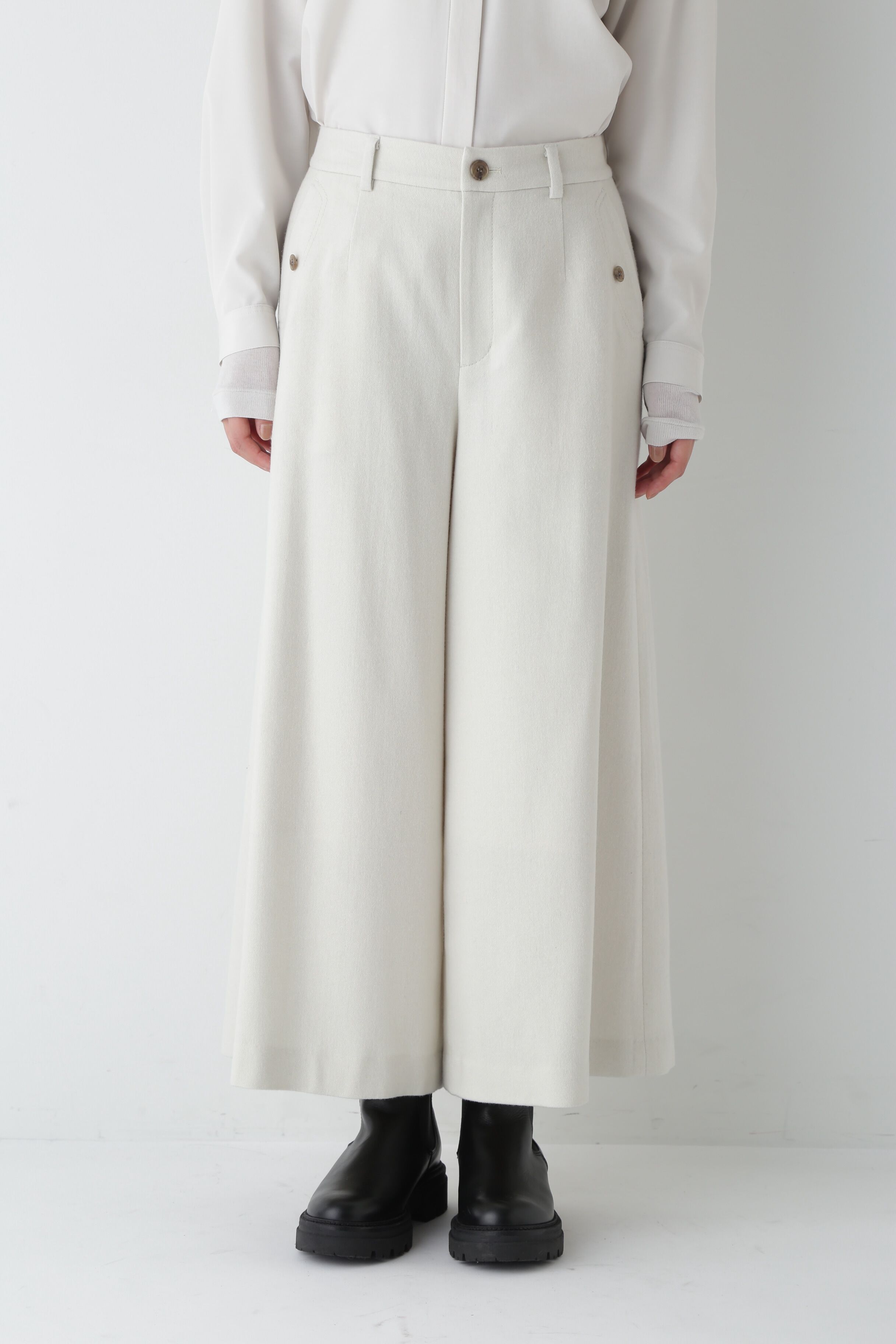  「◆セミ梳毛ツイルパンツ」|その他|