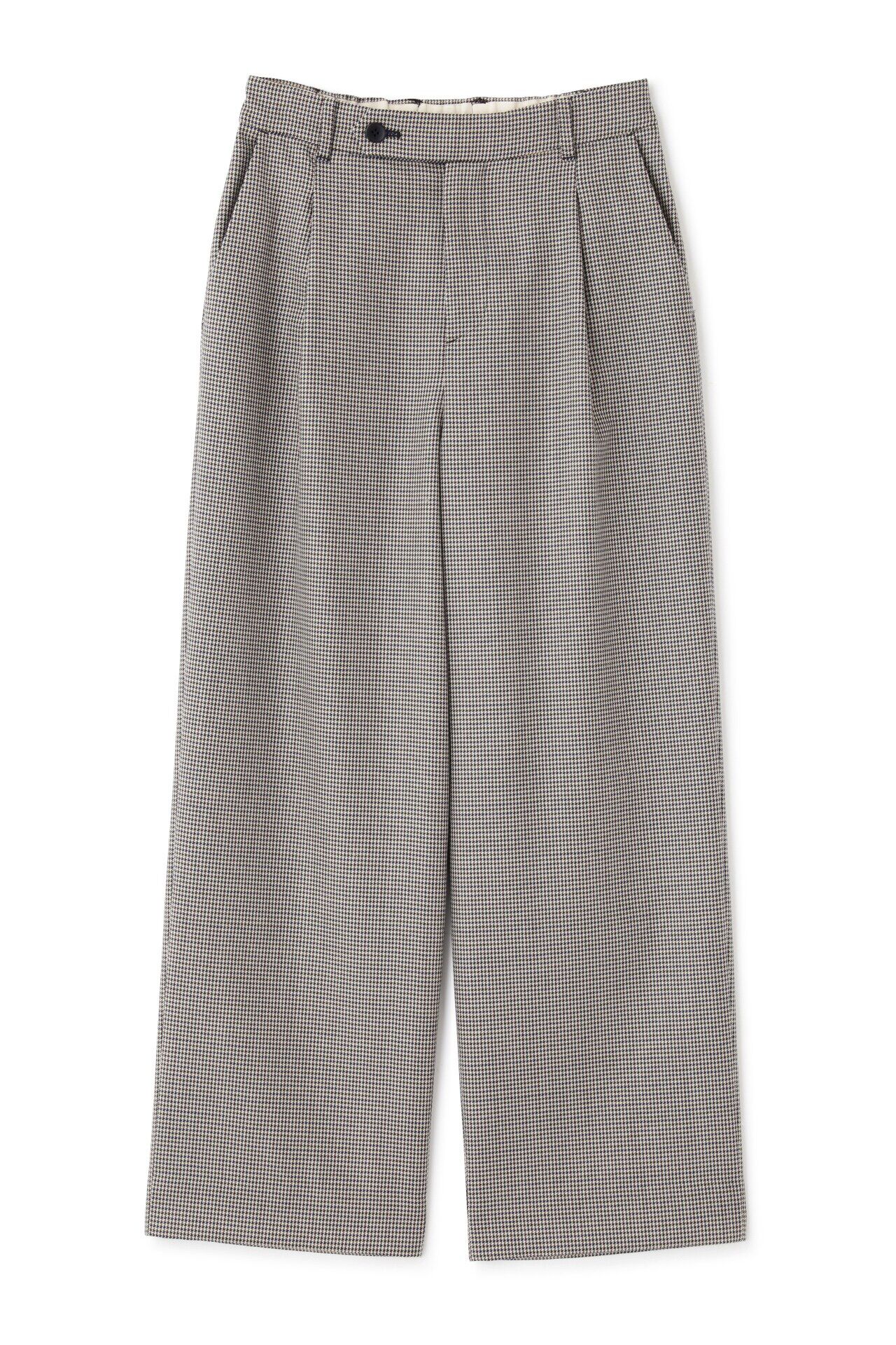  「◆千鳥チェックタックセミワイドパンツ」|その他|