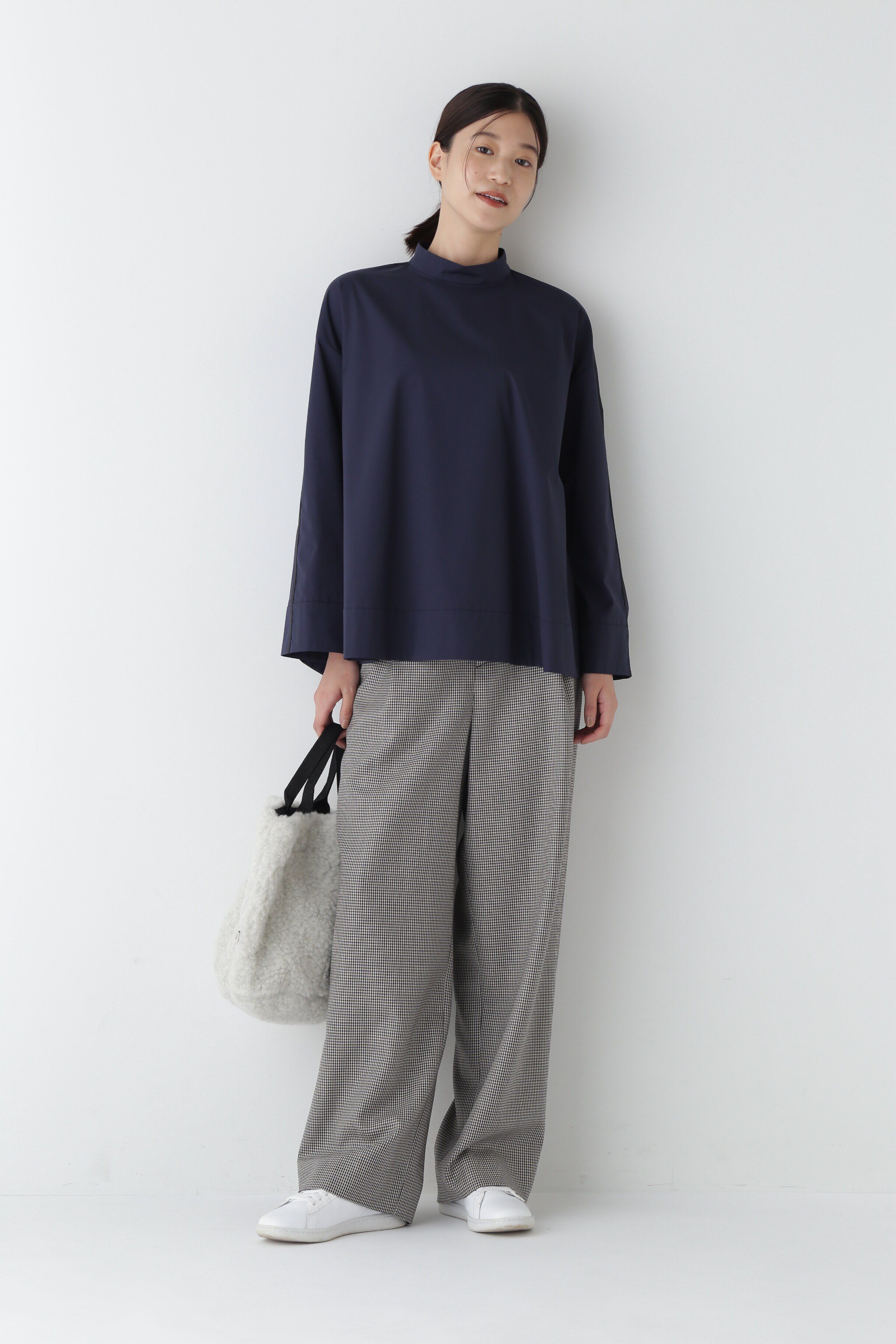  「◆千鳥チェックタックセミワイドパンツ」|その他|