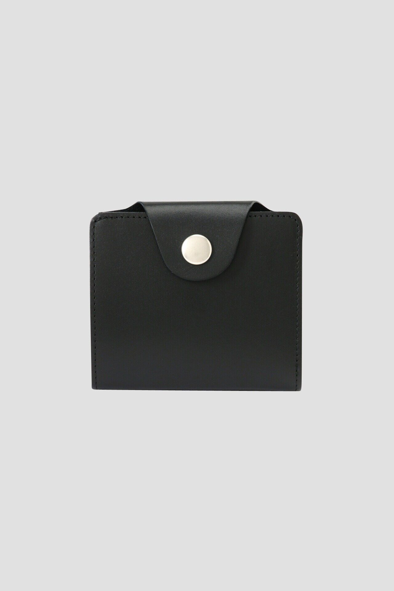 MARGARET HOWELL「OILED LEATHER」|財布|BLACK