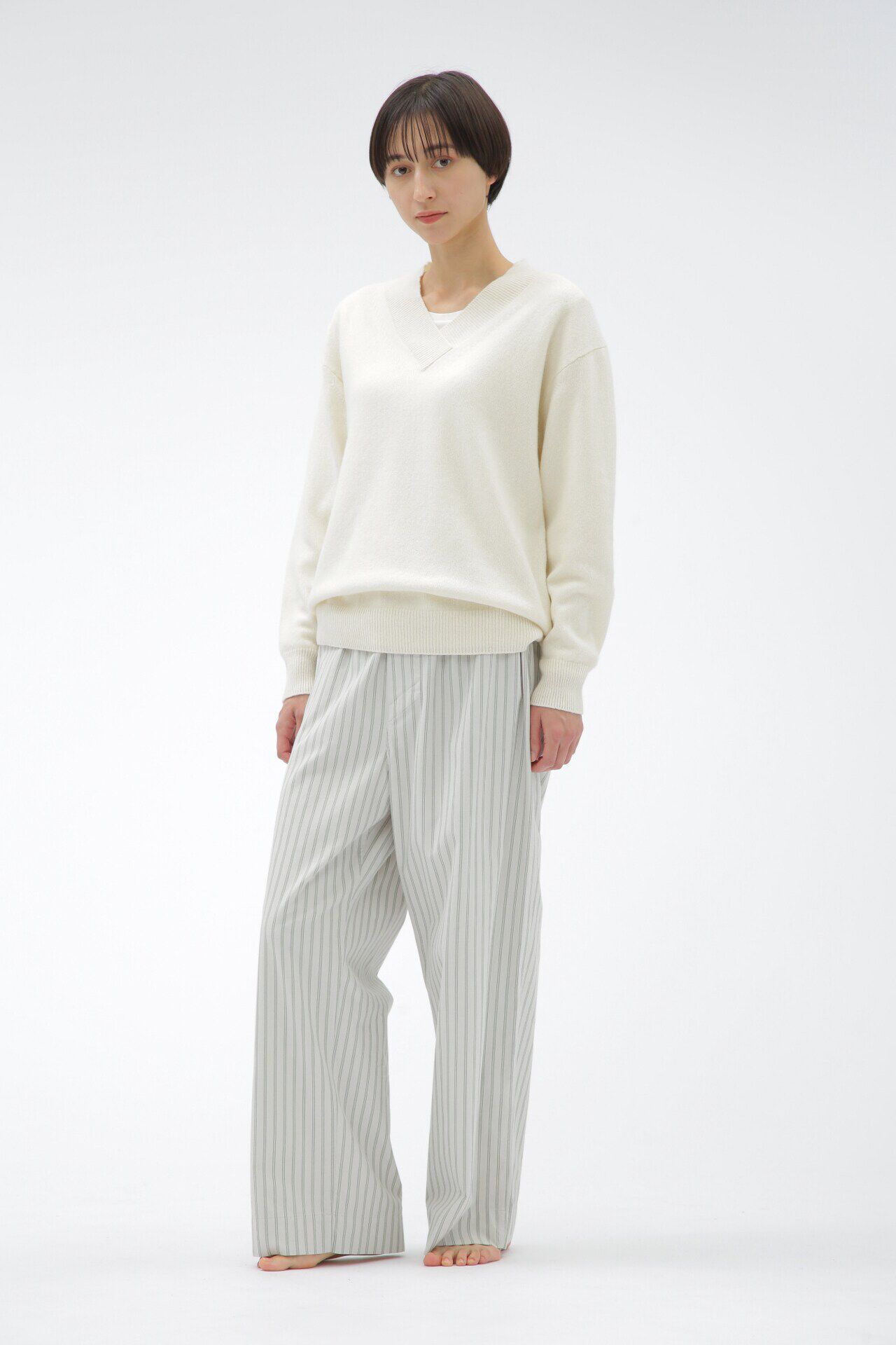 MARGARET HOWELL HOUSEHOLDGOODS「WOOL COTTON」|ニット・セーター|