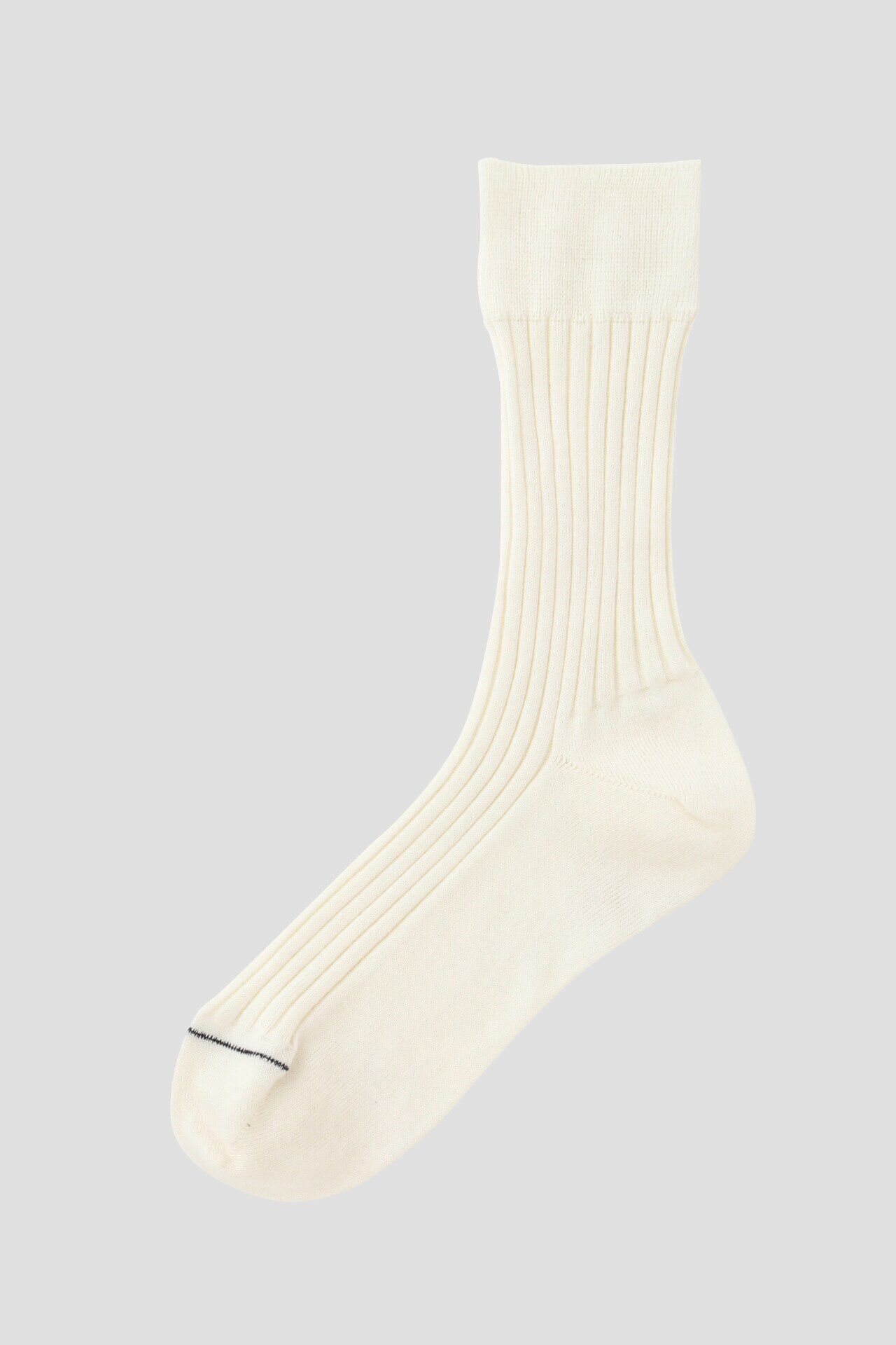  「FINE COTTON RIB SOCKS」|ソックス|WHITE