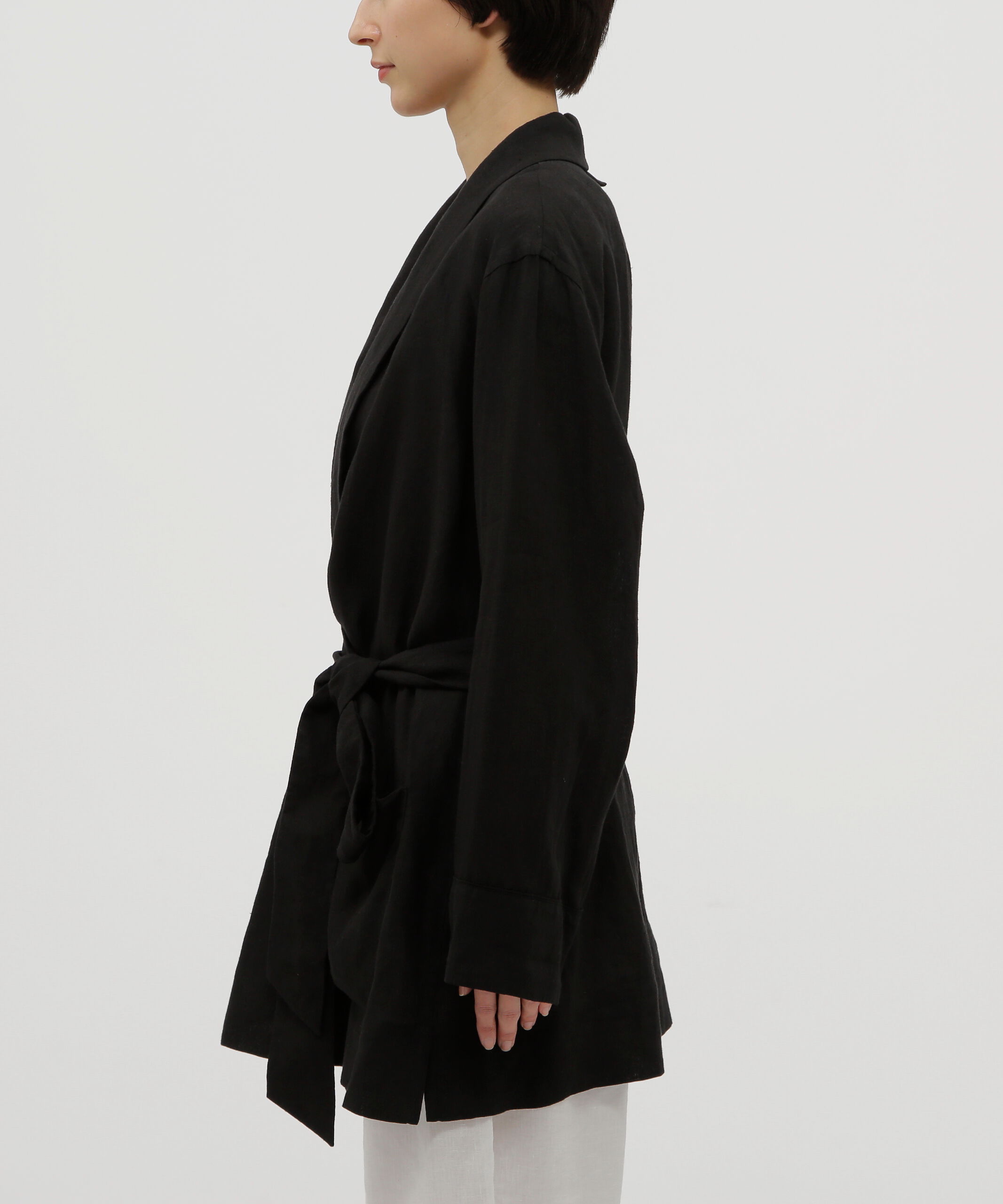 MARGARET HOWELL HOUSEHOLDGOODS「BLACK LINEN」|シャツ・ブラウス|