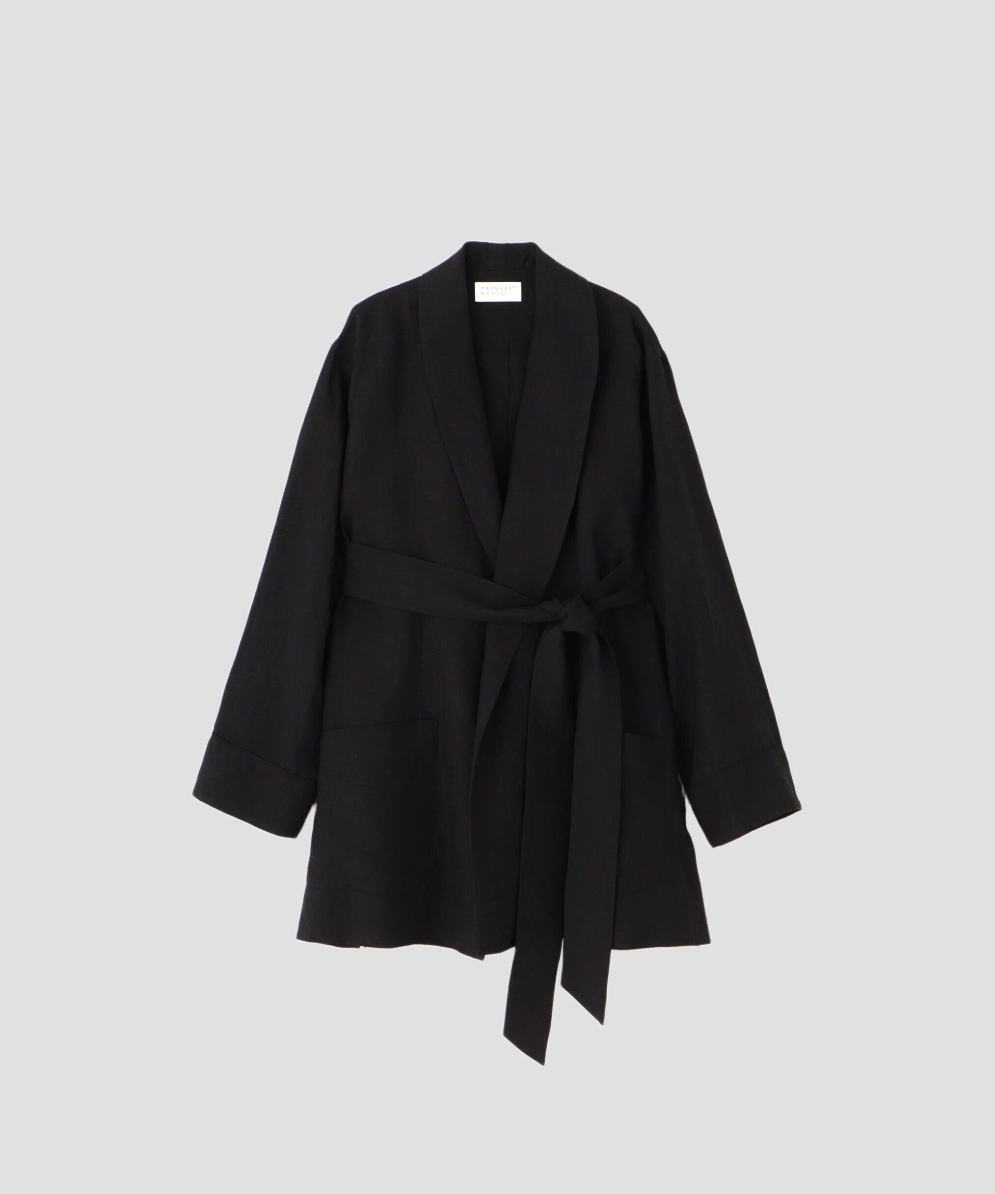 MARGARET HOWELL HOUSEHOLDGOODS「BLACK LINEN」|シャツ・ブラウス|