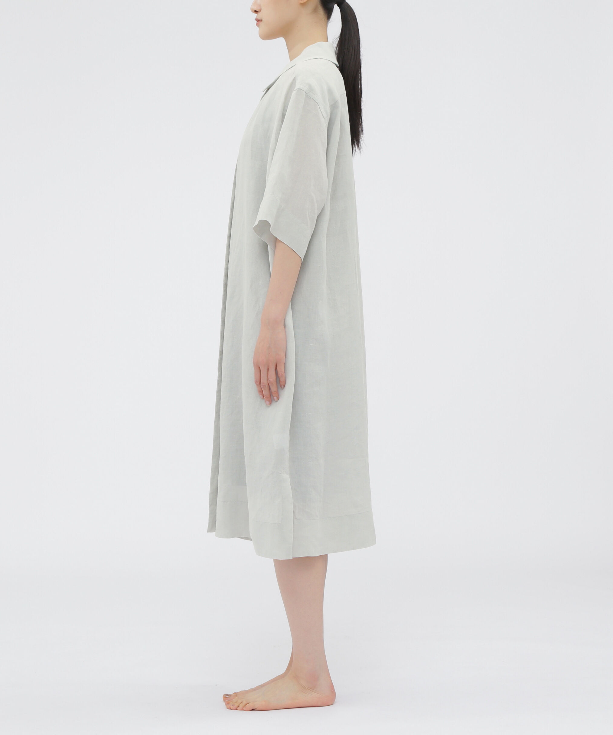 MARGARET HOWELL HOUSEHOLDGOODS「PLAIN LINEN PJ DRESS」|ワンピース|