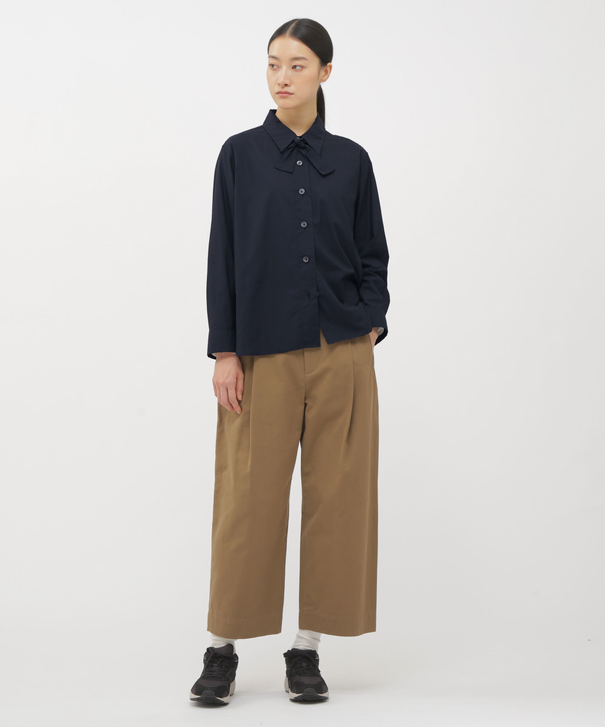  「WASHED COTTON POPLIN SHIRT」|シャツ・ブラウス|
