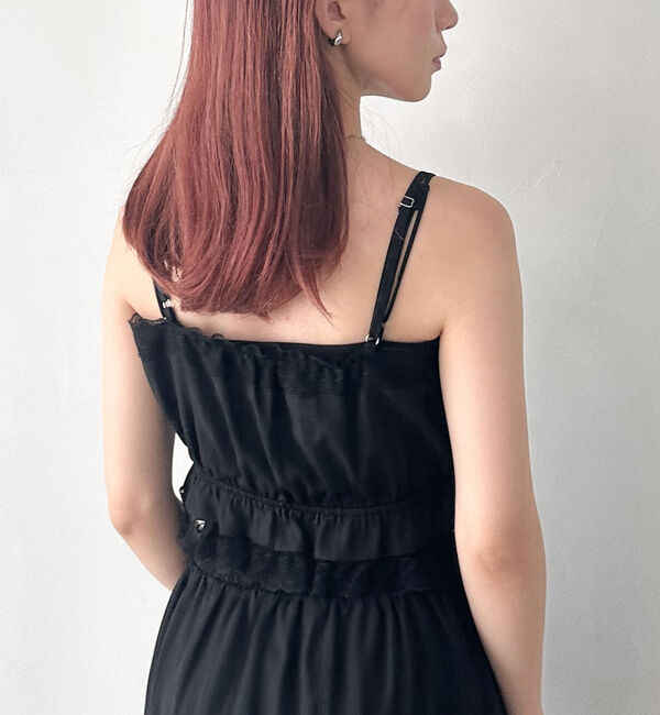 archives「レーストリミングビスチェ&times;ティアードスカートＳＥＴ」|ワンピース|